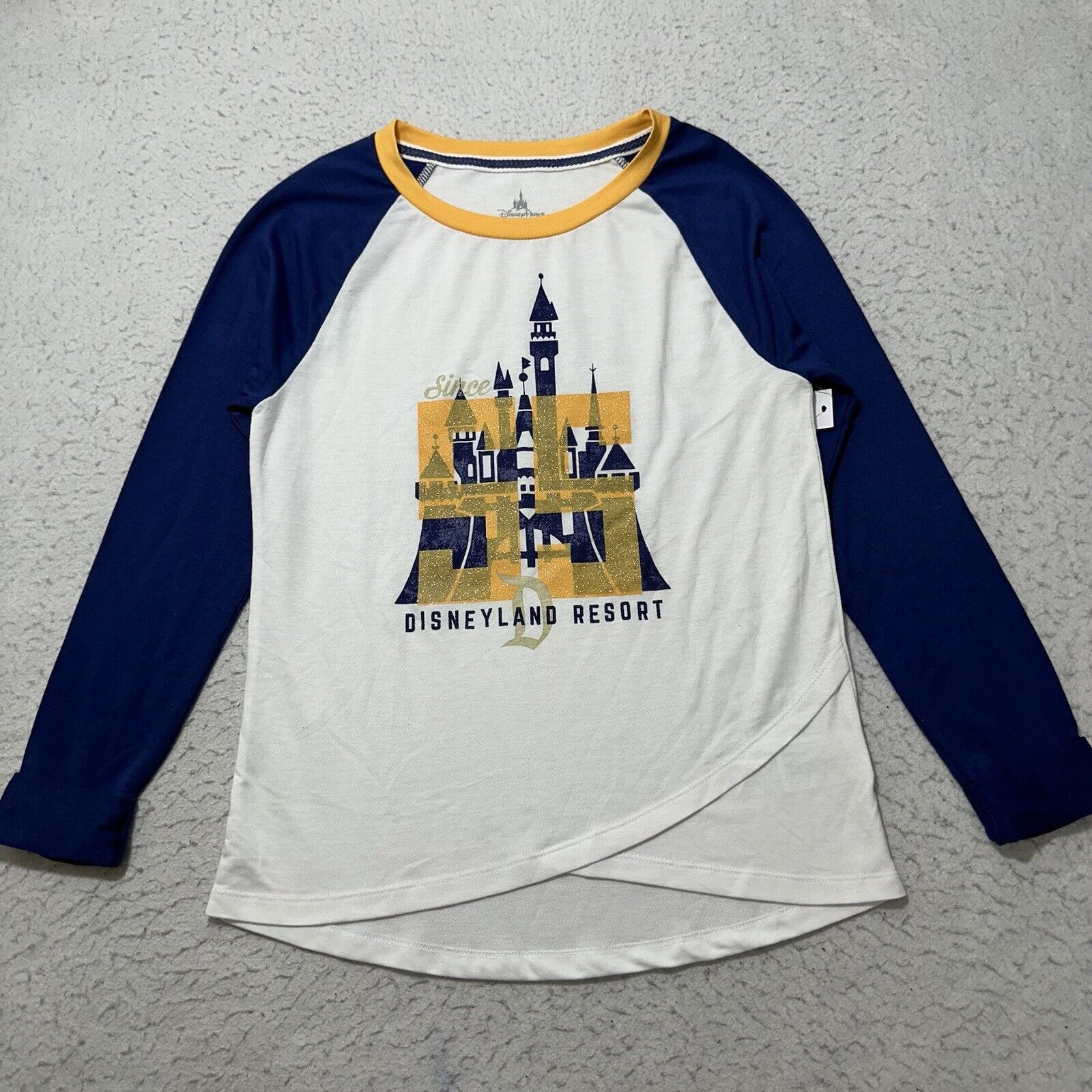 Disney Disney Parks XS Disneyland Resort 55 Baseball Tee T Shirt Size XS / US 0-2 / IT 36-38 - 1 Thumbnail
