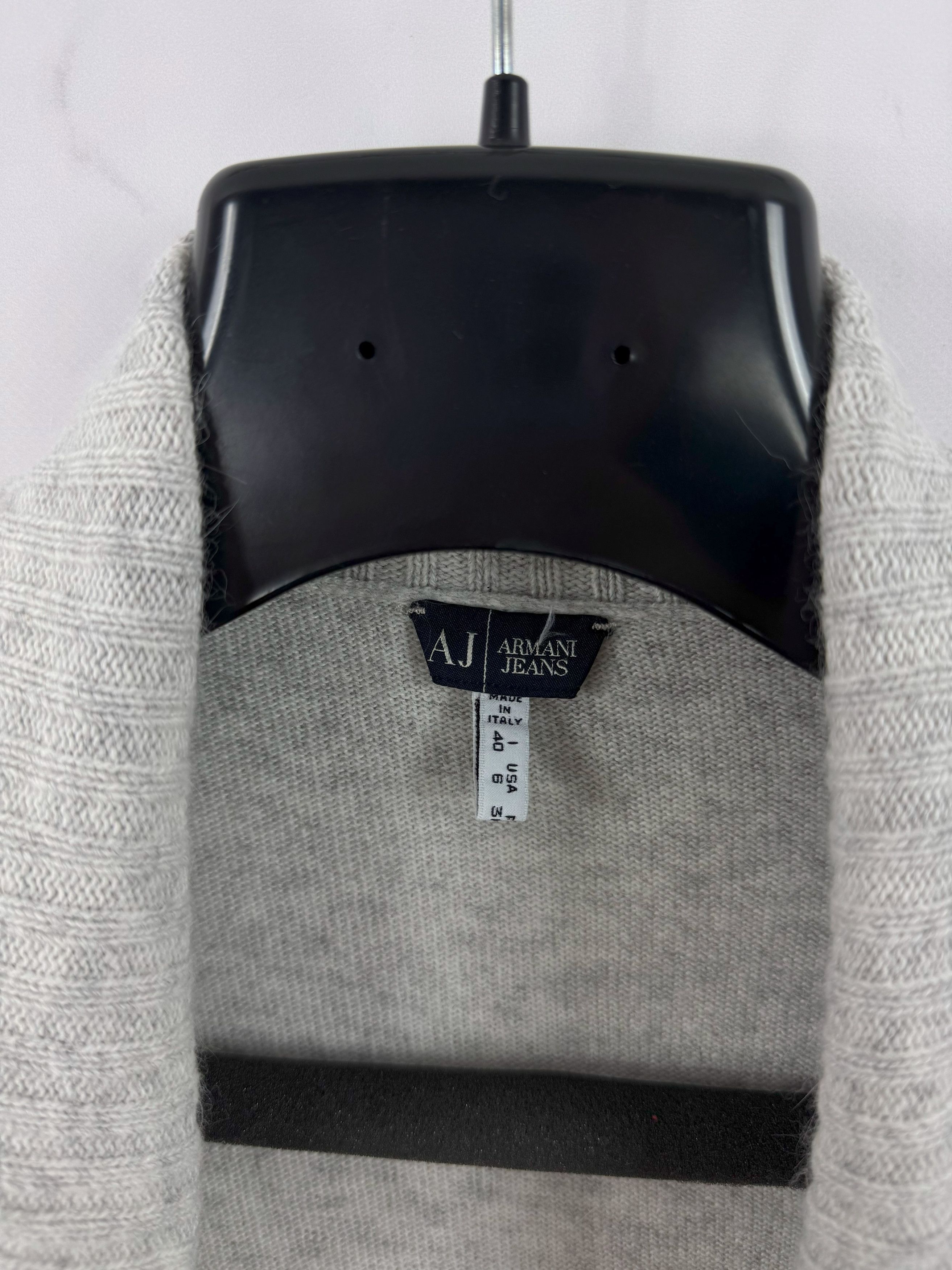 Armani Armani Jeans Open Front Layering Cardigan Drawstring Hem M Size M / US 6-8 / IT 42-44 - 17 Thumbnail