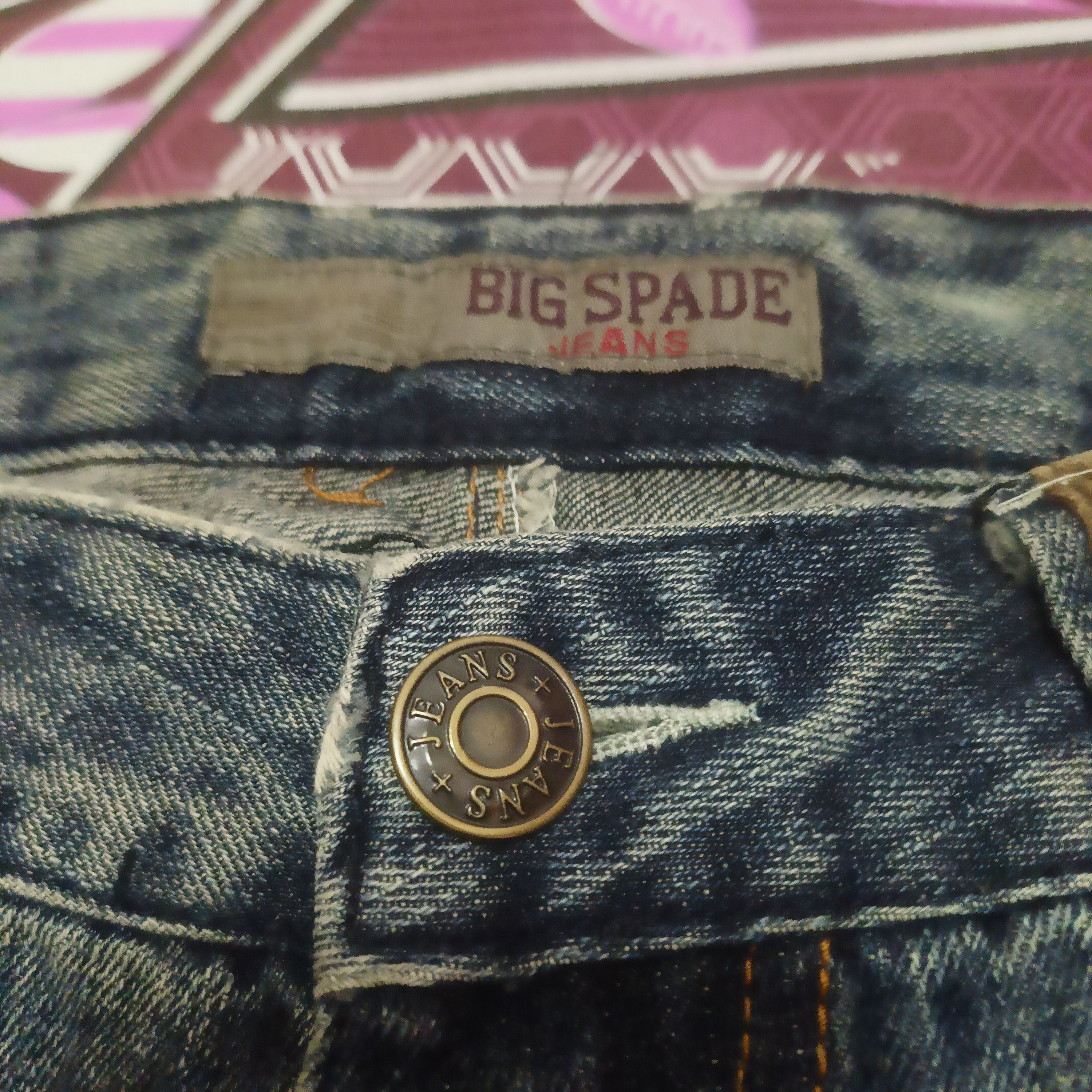 Japanese Brand 💥Insane💥 Big Spade Jeans Hybrid Flare Jeans Size US 31 - 7 Thumbnail