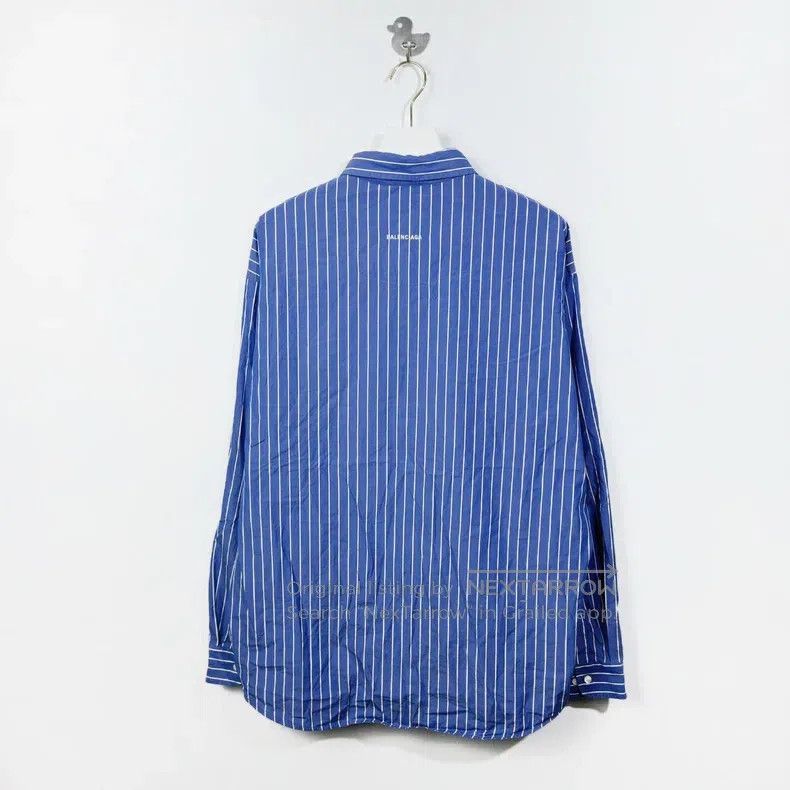 Balenciaga Balenciaga Color Blocked Striped Digital Print Logo Cotton Size XS / US 0-2 / IT 36-38 - 2 Thumbnail