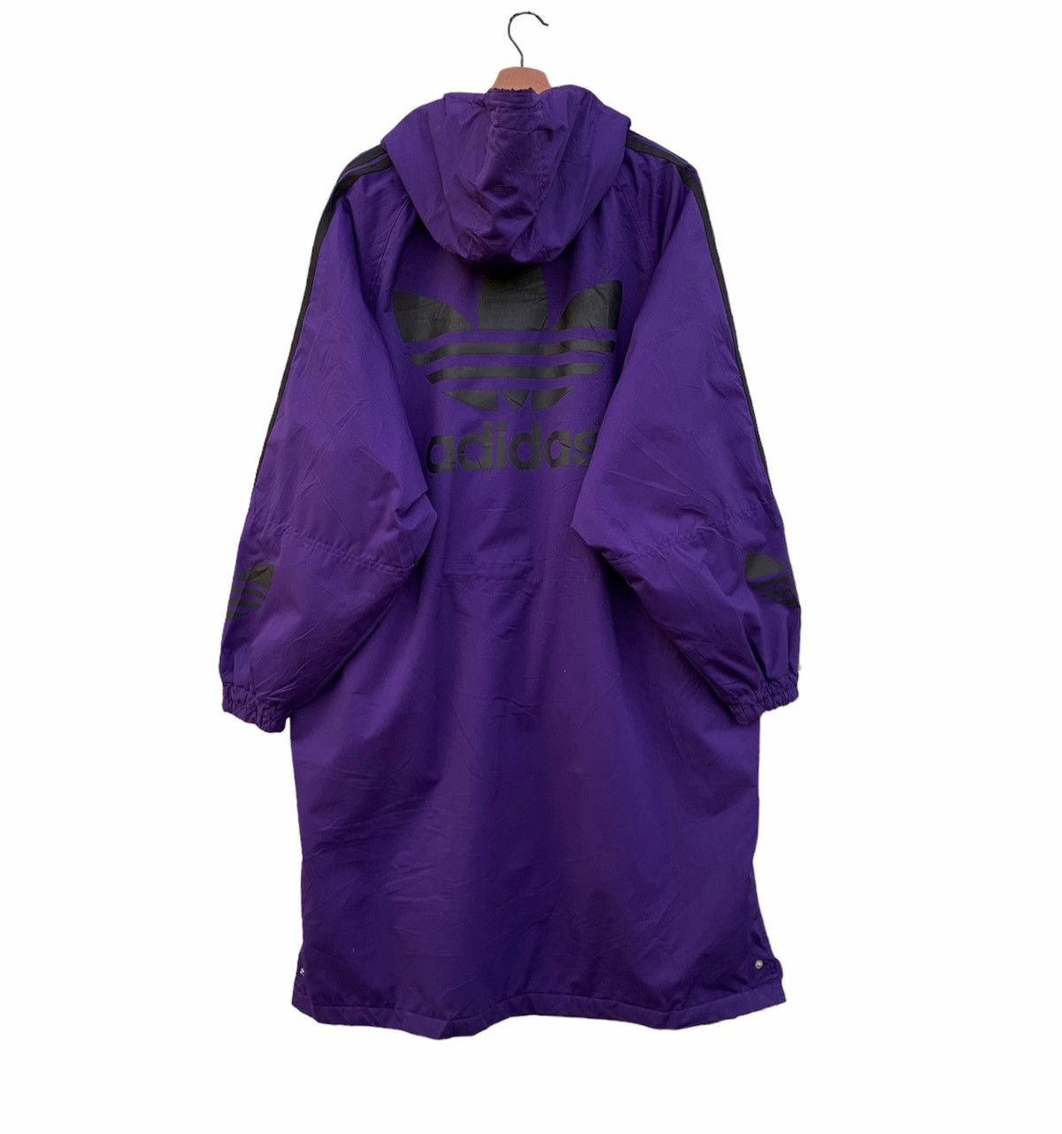 Adidas Rare! 94/95 F/W Sample Vintage Adidas Long Jacket Big Logo Size US XL / EU 56 / 4 - 5 Thumbnail