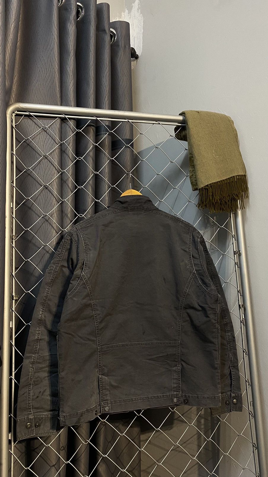 Dickies × Vintage DICKIES RACING JACKET GREY MEDIUM Size US M / EU 48-50 / 2 - 2 Thumbnail