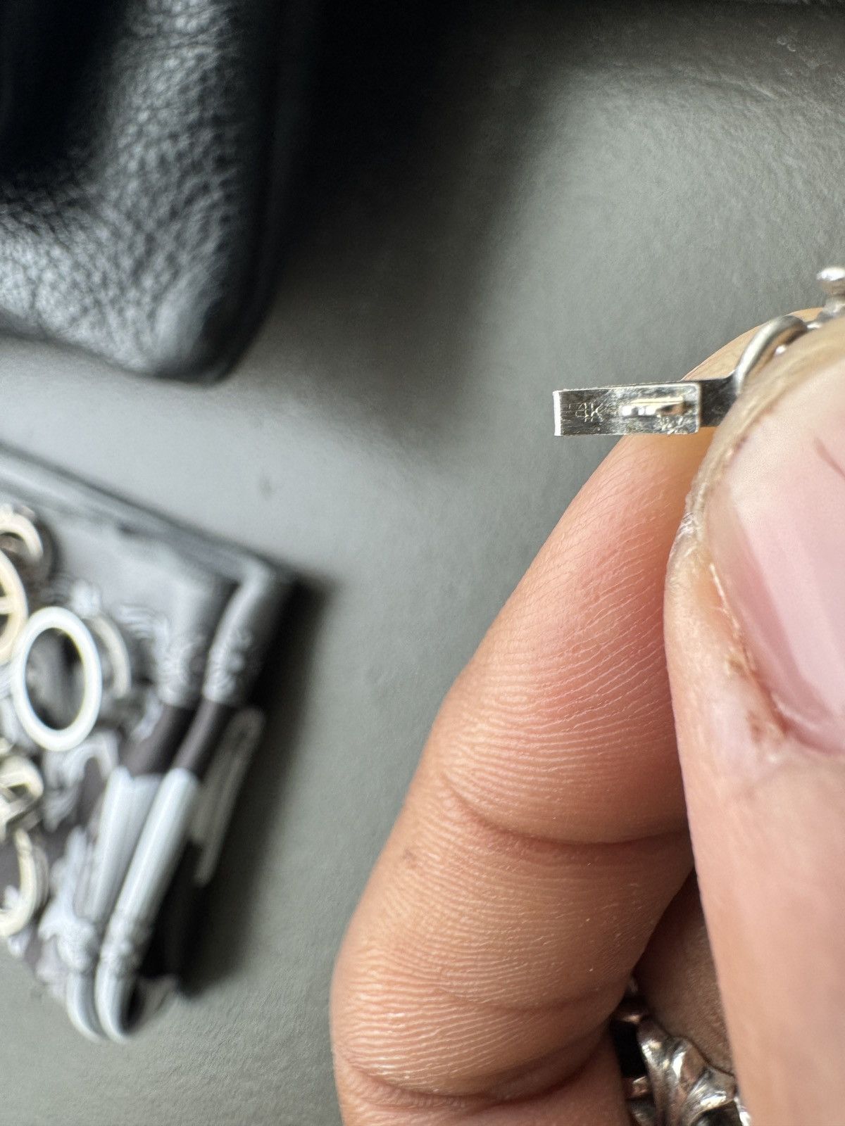 Chrome Hearts Chrome Hearts Tiny E necklace Size ONE SIZE - 12 Thumbnail