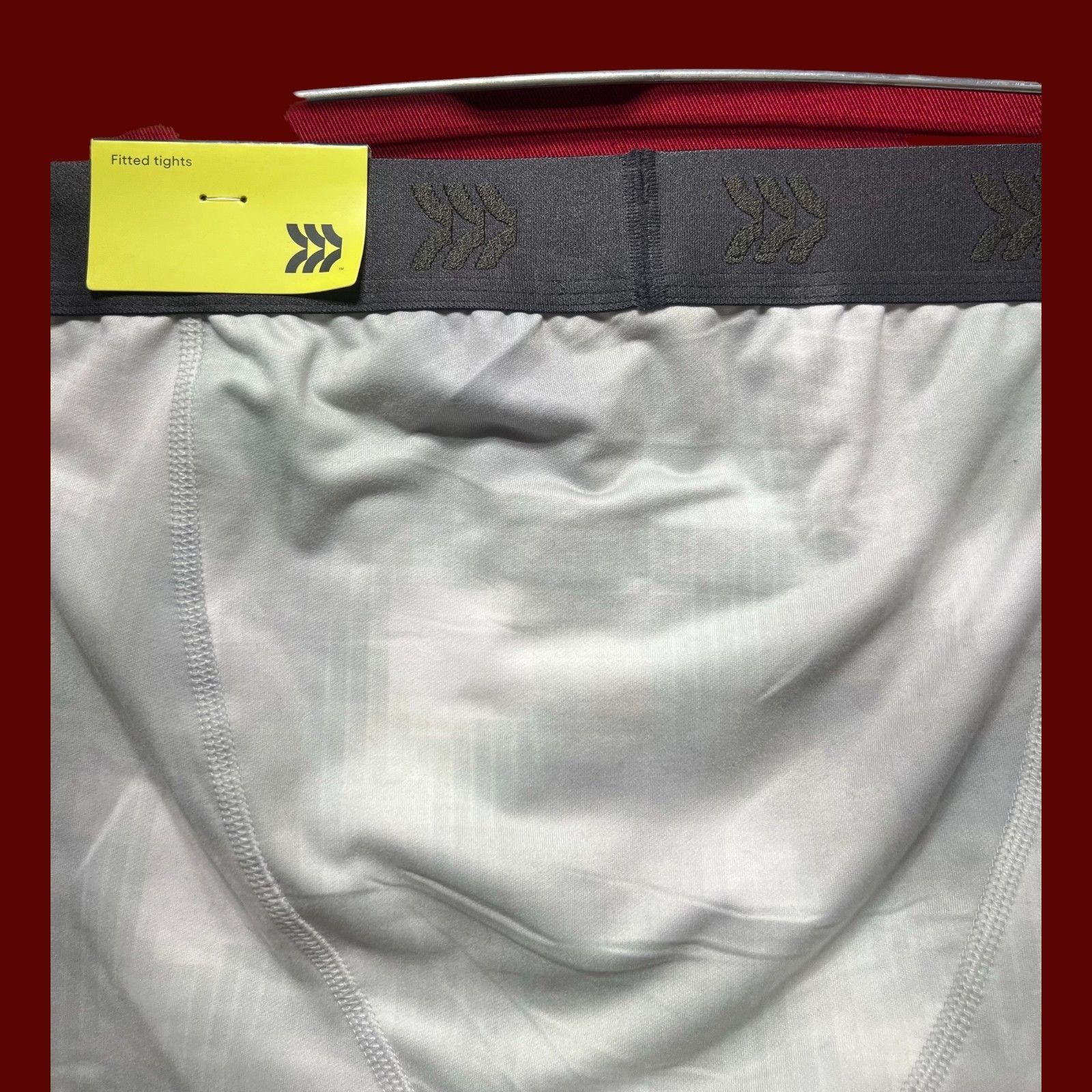 Other All In Motion - Men's Athletic Tights Grey Print - Large (10 Size ONE SIZE - 10 Thumbnail