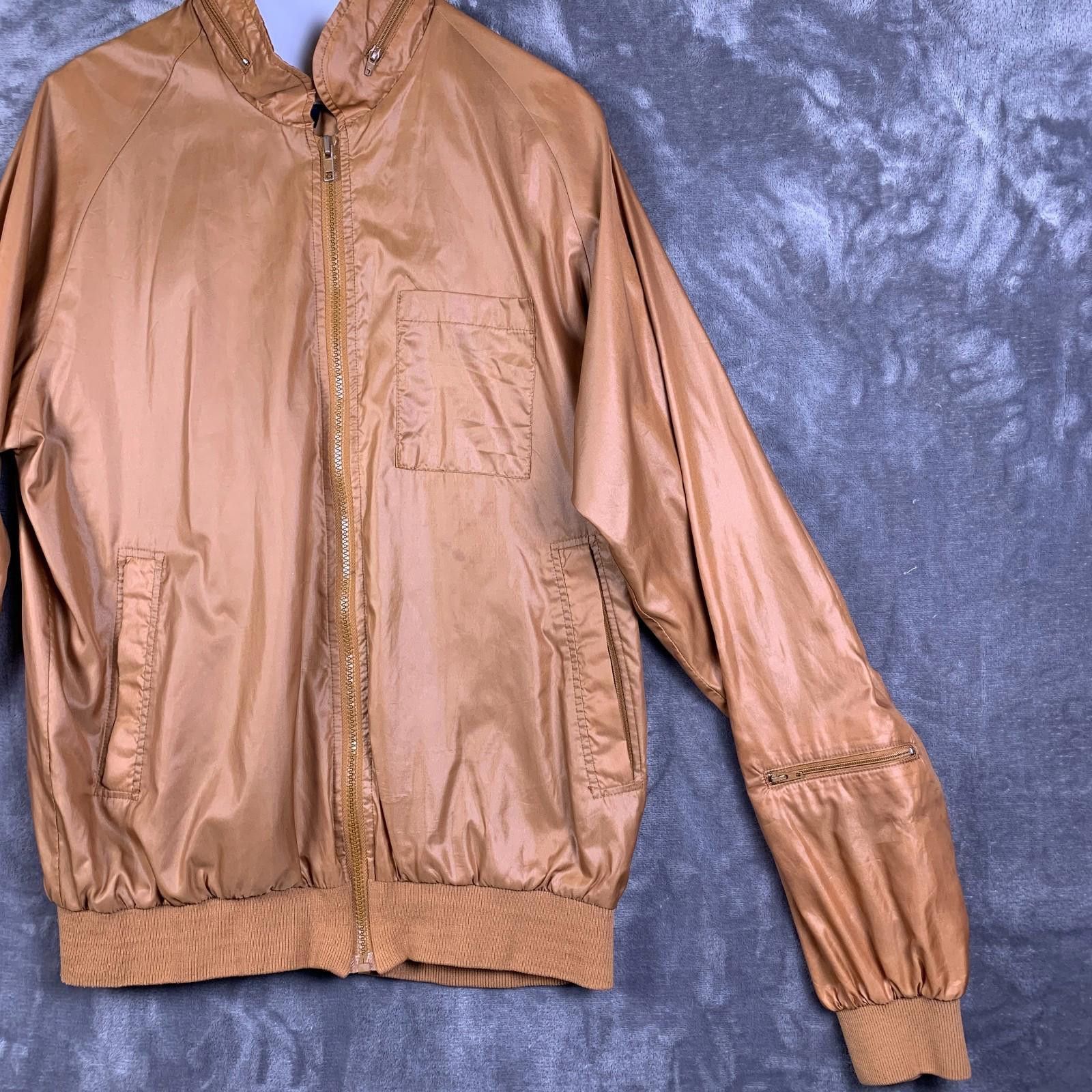 Designer Vintage Mens Duckster M Windbreaker Brown (296) Size US M / EU 48-50 / 2 - 2 Thumbnail