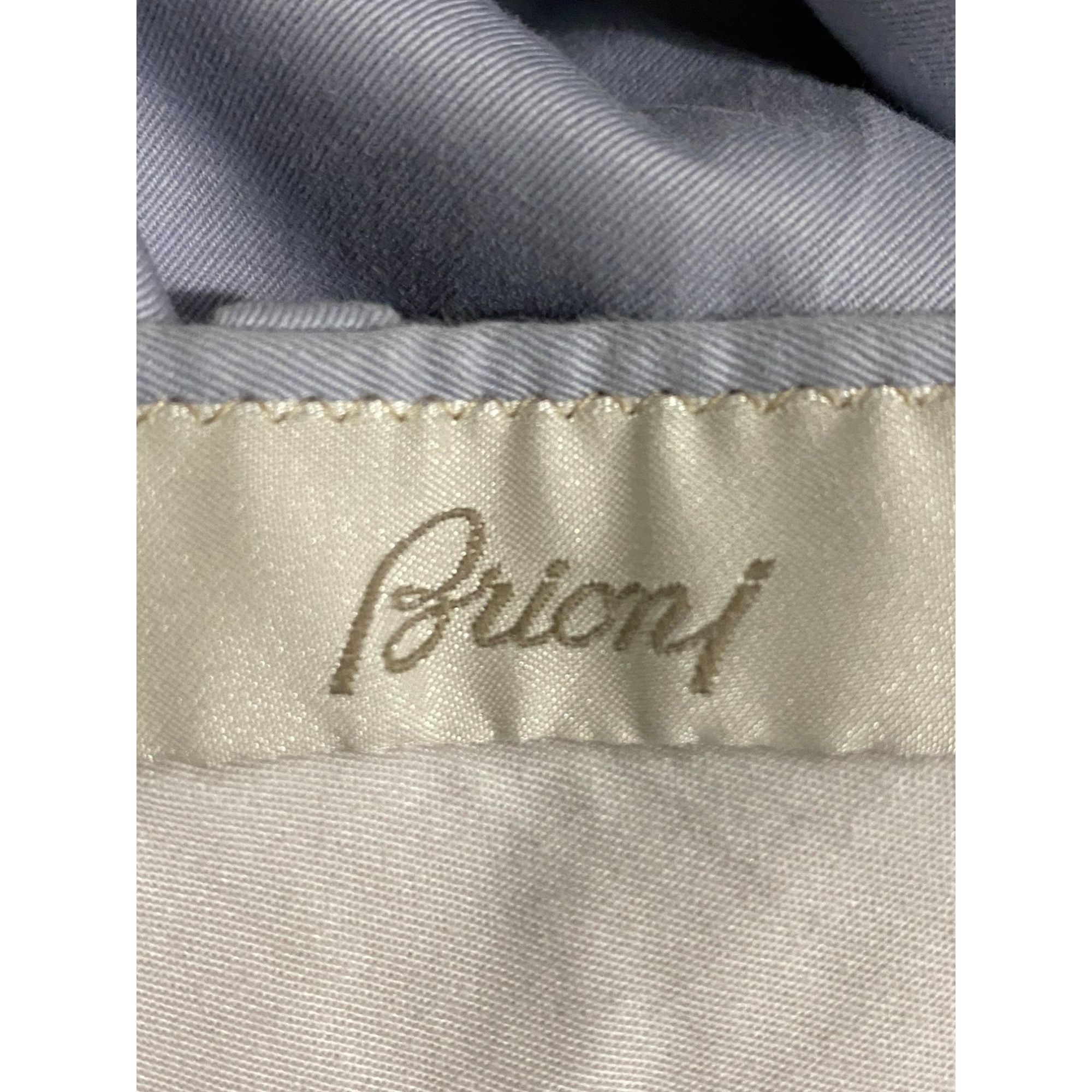 Brioni Brioni Flat Front Relaxed Fit Dress Pants Gray 40x28 Men's F Size US 40 / EU 56 - 3 Thumbnail