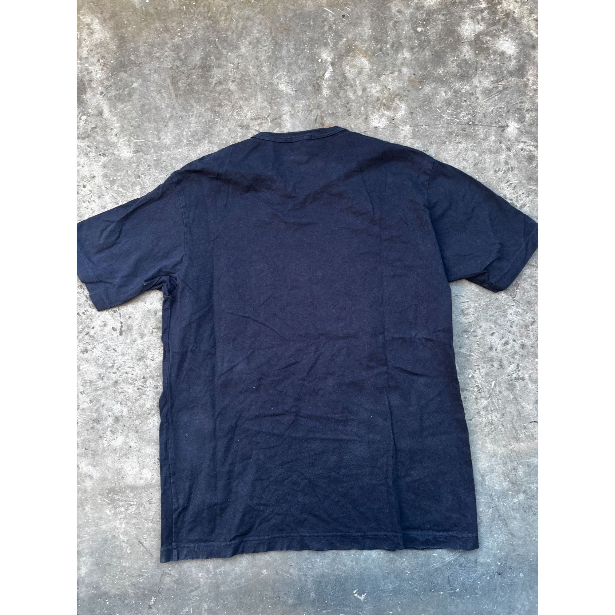 Comme des Garcons Homme Comme Des Garçons Homme Logo T-Shirt Navy Size L Made In Jap Size US L / EU 52-54 / 3 - 2 Thumbnail
