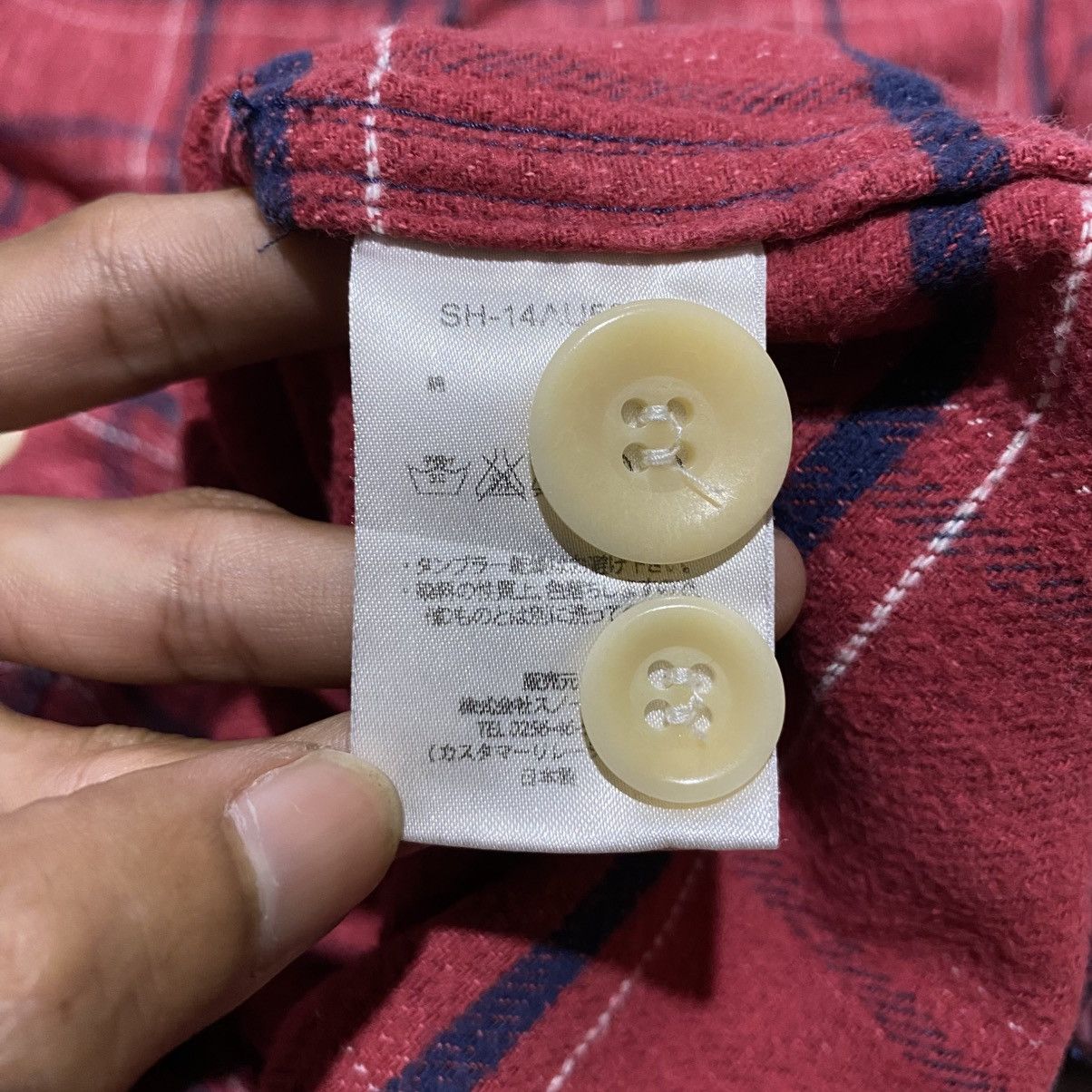 Snow Peak Snow Peak Four Big Pocket Flannel Shirt Button Upa Size US L / EU 52-54 / 3 - 5 Thumbnail