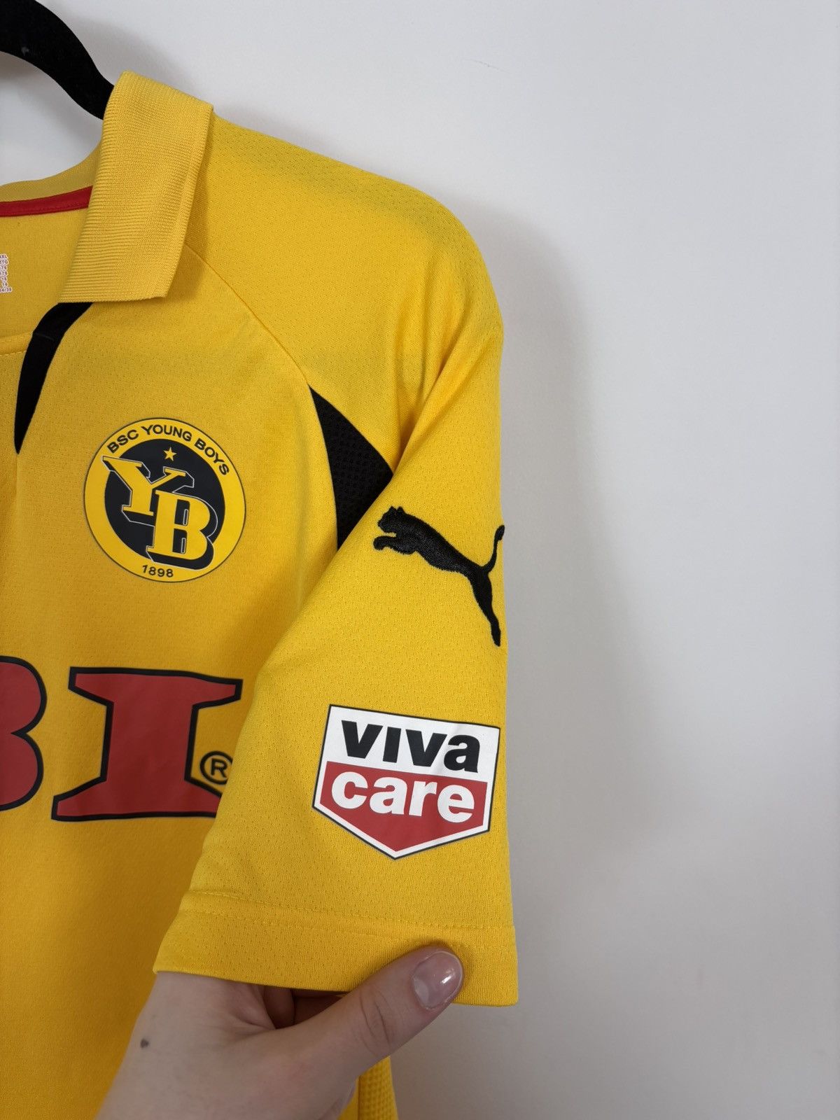 Puma Puma BSC Young Boys 2007/2008 Home Football Soccer Jersey Size US M / EU 48-50 / 2 - 9 Thumbnail