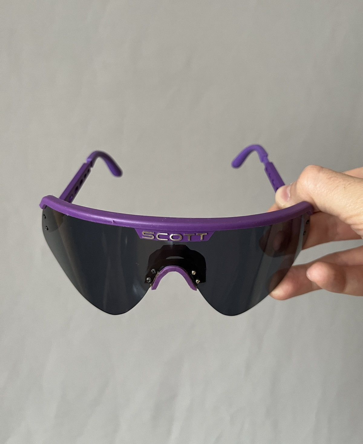 Other 80-90s Scott Eclipse Sport Cycling Purple Glasses Size ONE SIZE - 6 Thumbnail