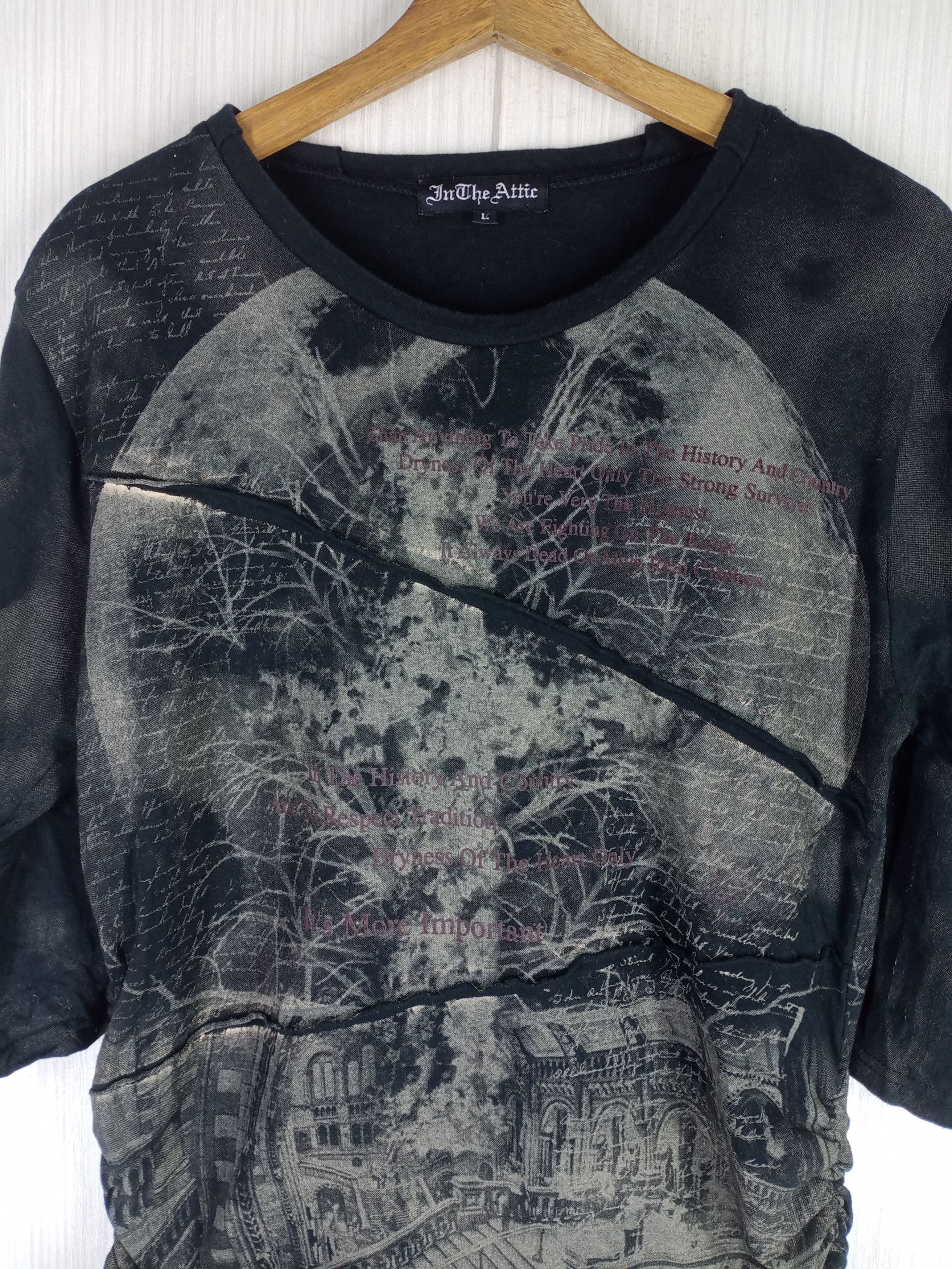 In The Attic Rare Senditionaries In The Attic Punk T-shirt Size M / US 6-8 / IT 42-44 - 5 Thumbnail