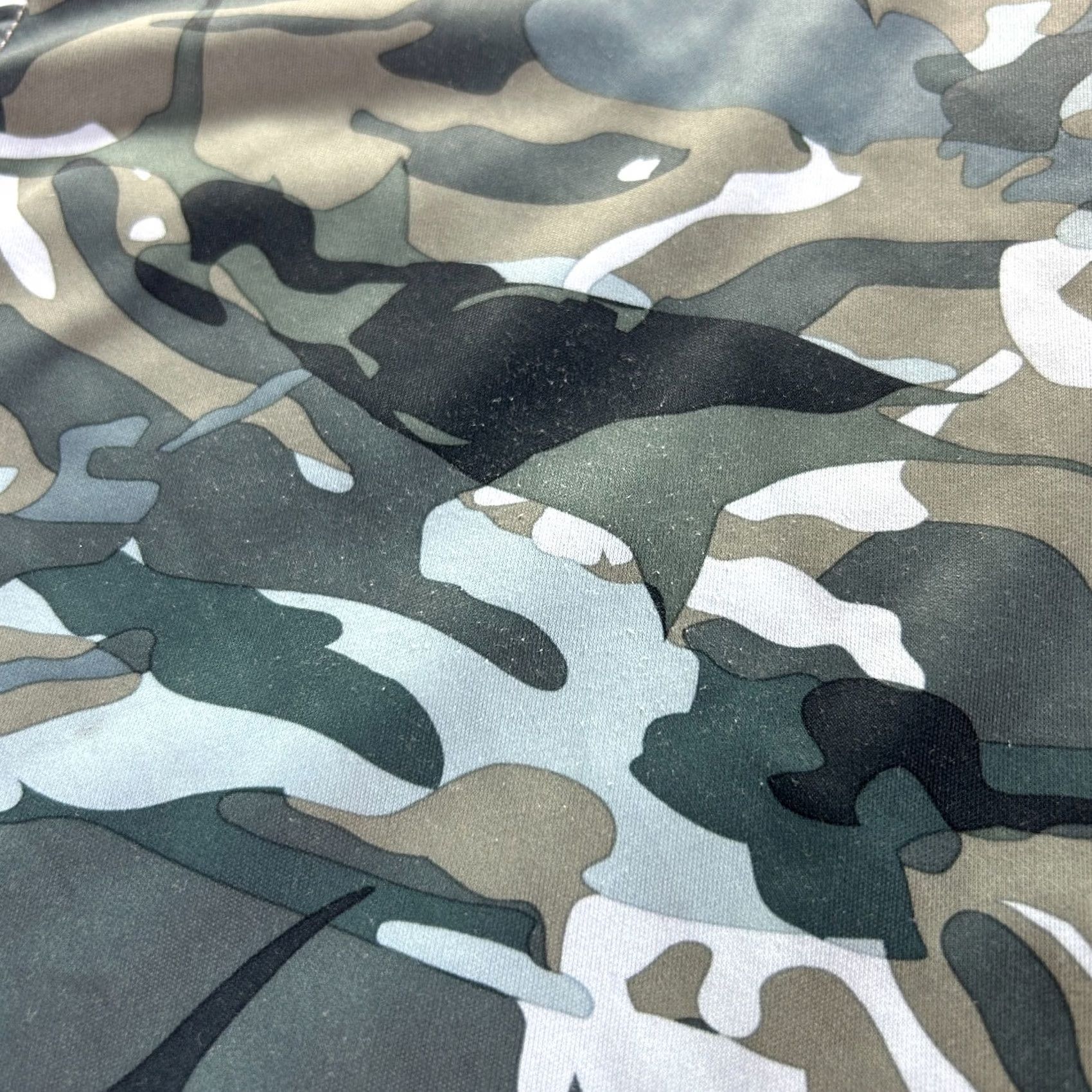 Vintage AFTCO Shirt Mens Large Green Stretch Camo Print Performance Long Sleeve Tee Size US L / EU 52-54 / 3 - 6 Thumbnail