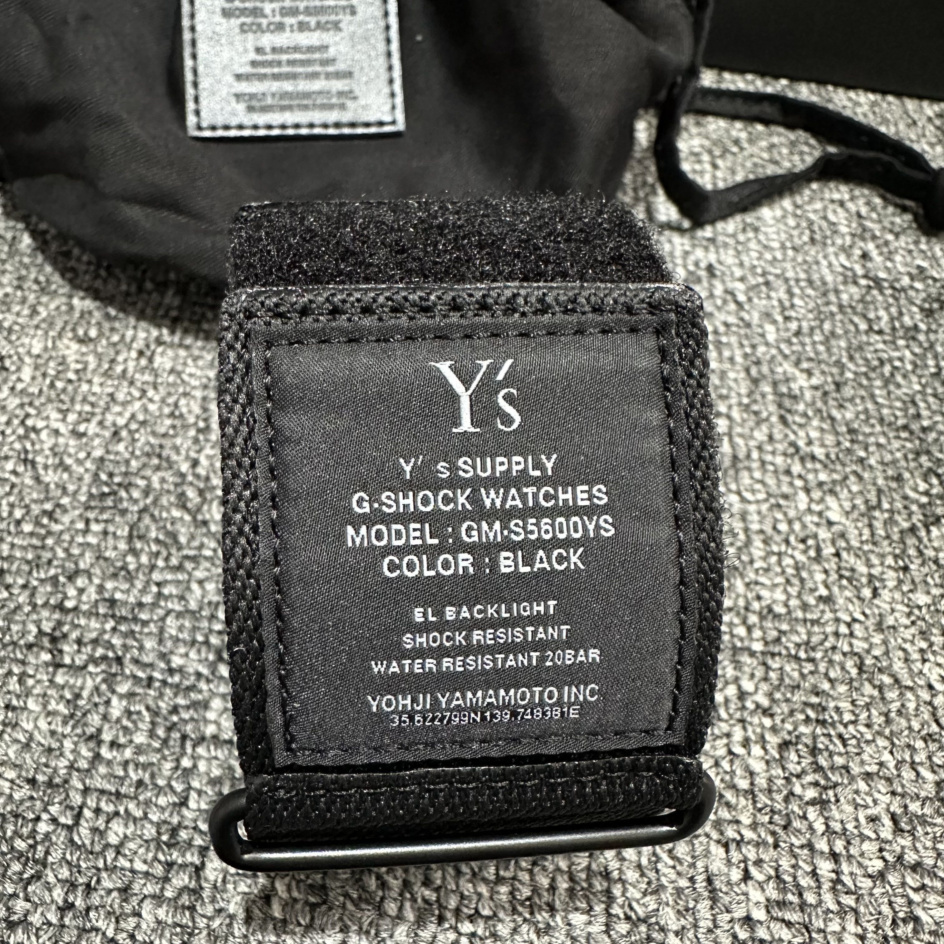Gshock x Yohji Yamamoto Watch