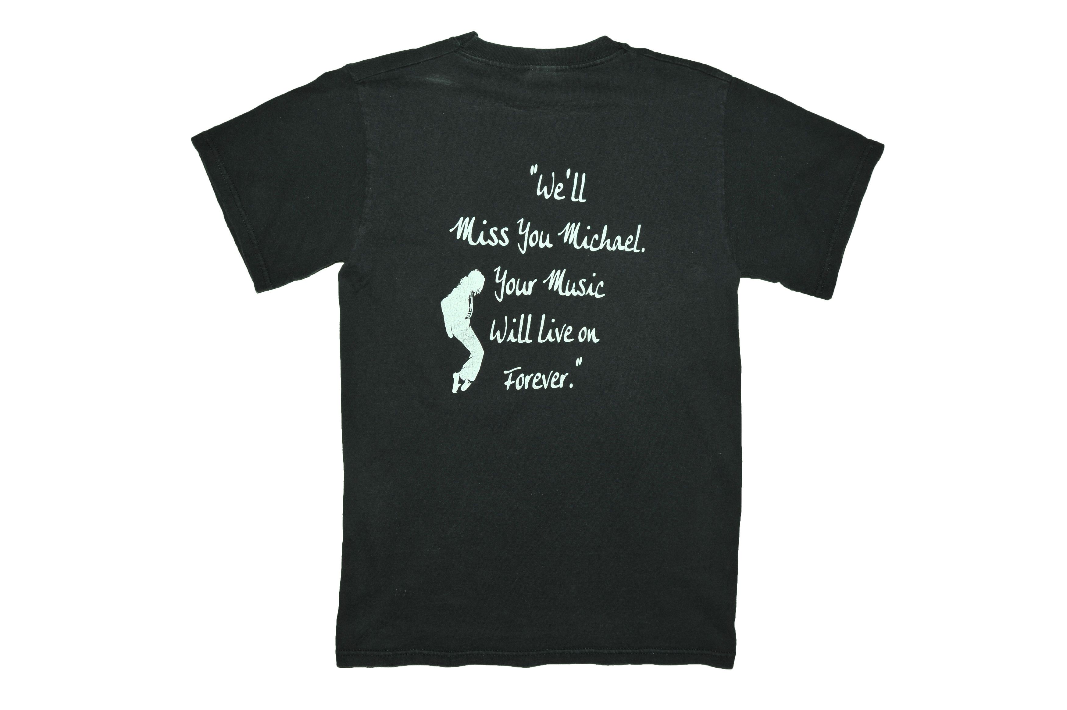Fruit Of The Loom Vintage Michael Jackson T-shirt Size US S / EU 44-46 / 1 - 2 Thumbnail