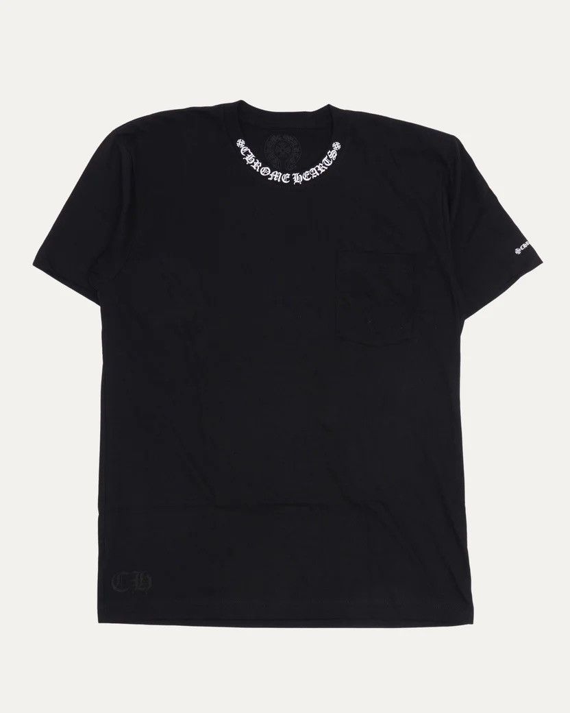 Chrome Hearts Neck Logo Tee Shirt