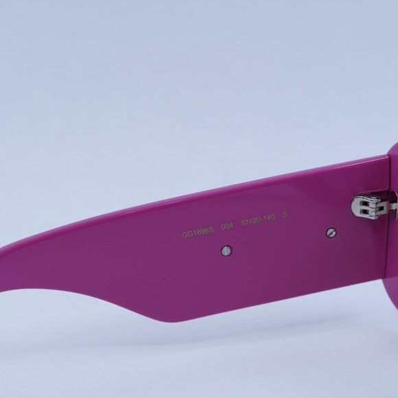 Gucci Gucci GG1696S 004 Sunglasses Fuchsia Frame - Lowest Price! Size ONE SIZE - 7 Thumbnail
