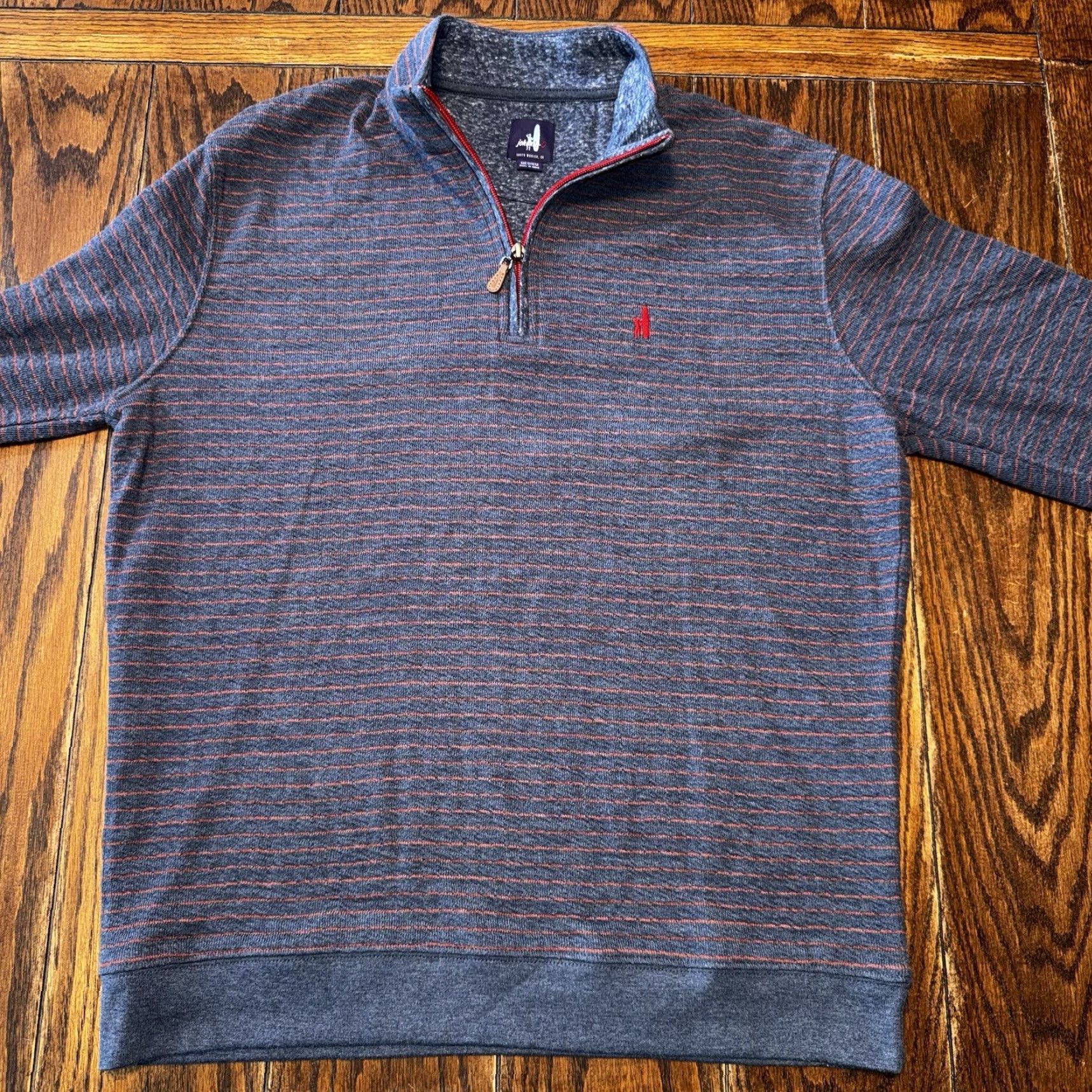 johnnie-O johnnie-O Golf Pullover Shirt Men’s M Blue 1/4 Zip Casual Regular - South Hills Country Countries Size US M / EU 48-50 / 2 - 2 Thumbnail