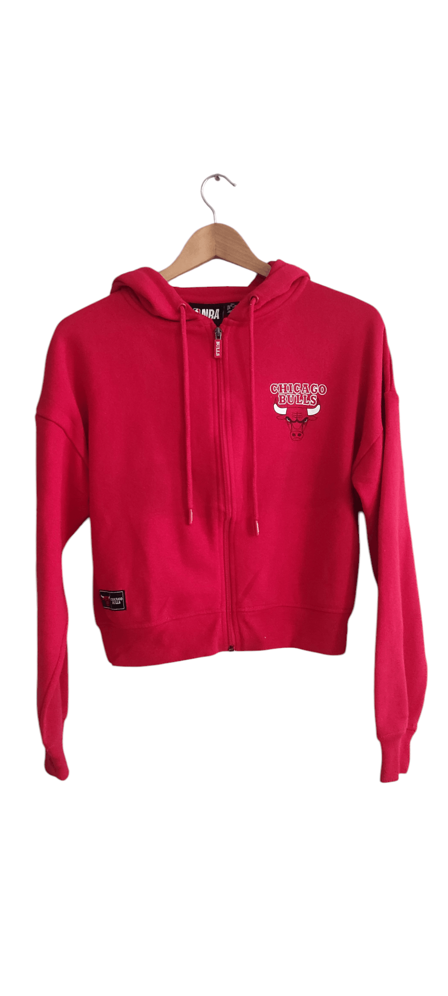 NBA Vintage Y2K Chicago Bulls Hoodie Red NBA Adult Sweatshirt Size M / US 6-8 / IT 42-44 - 1 Thumbnail