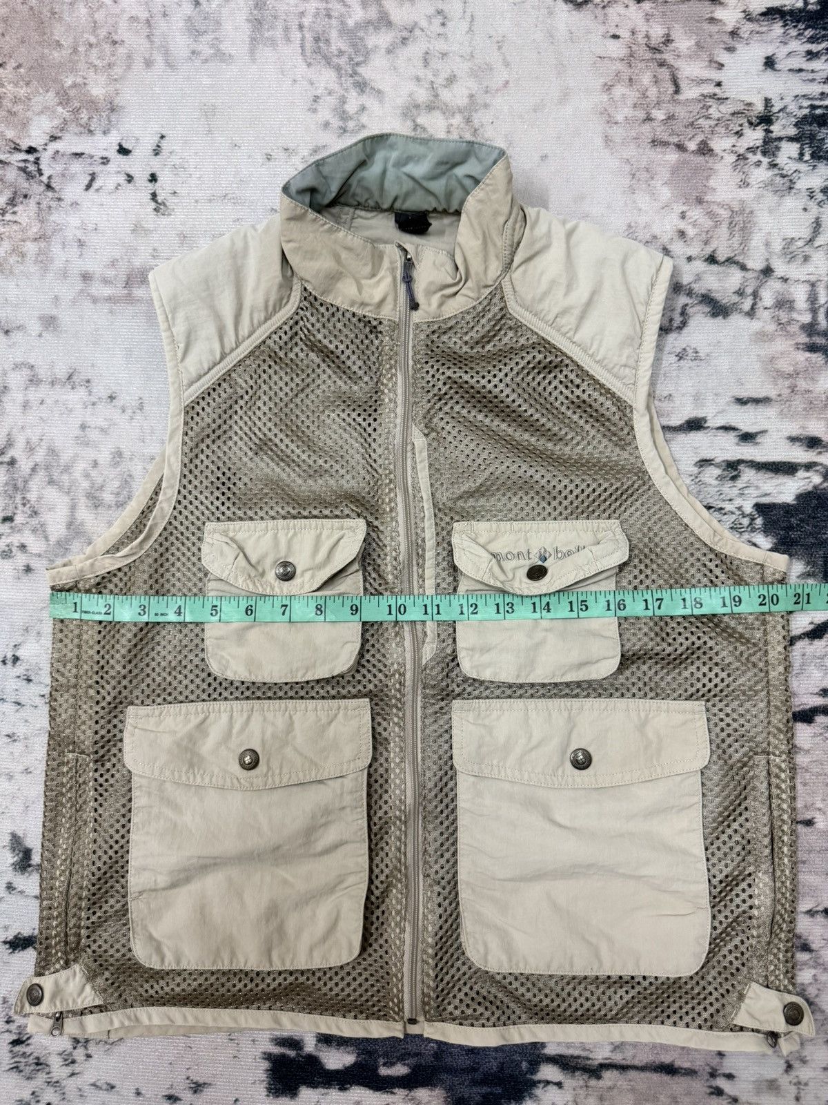 Montbell Montbell Vests Jacket Beige Size US M / EU 48-50 / 2 - 13 Thumbnail