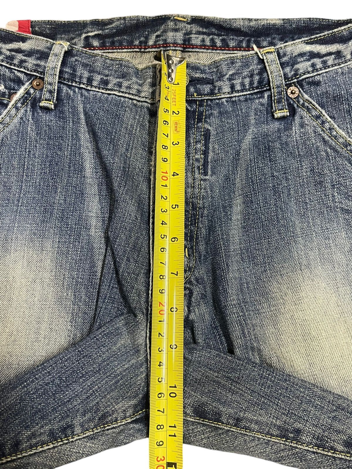 Blue Blue Japan Vintage Japanese Blue Way Bleached Distressed Baggy Jeans Size US 32 / EU 48 - 17 Thumbnail