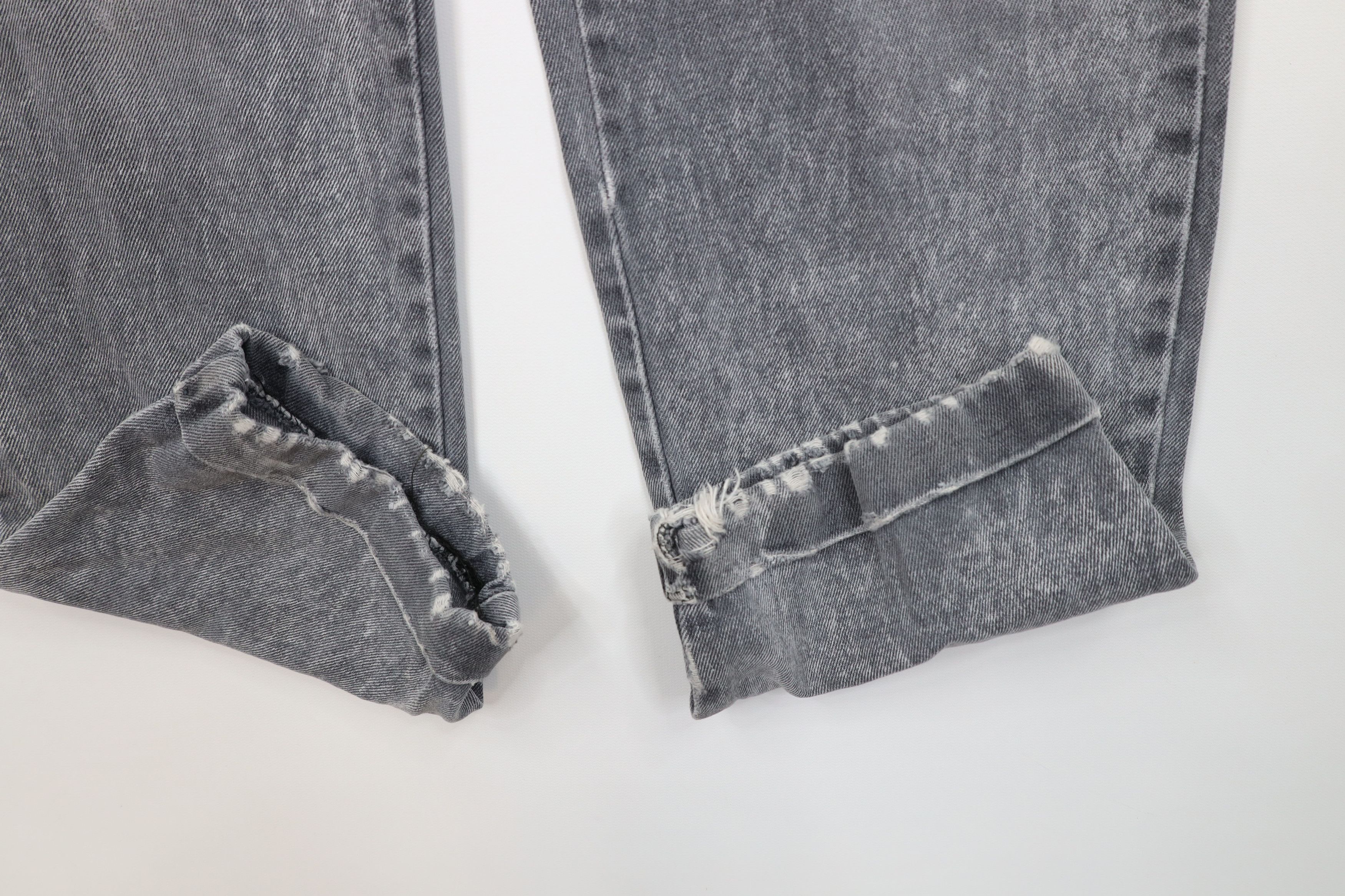 Vintage Vintage 80s 90s Streetwear Pleated High Waist Denim Jeans Size 28" / US 6 / IT 42 - 5 Thumbnail