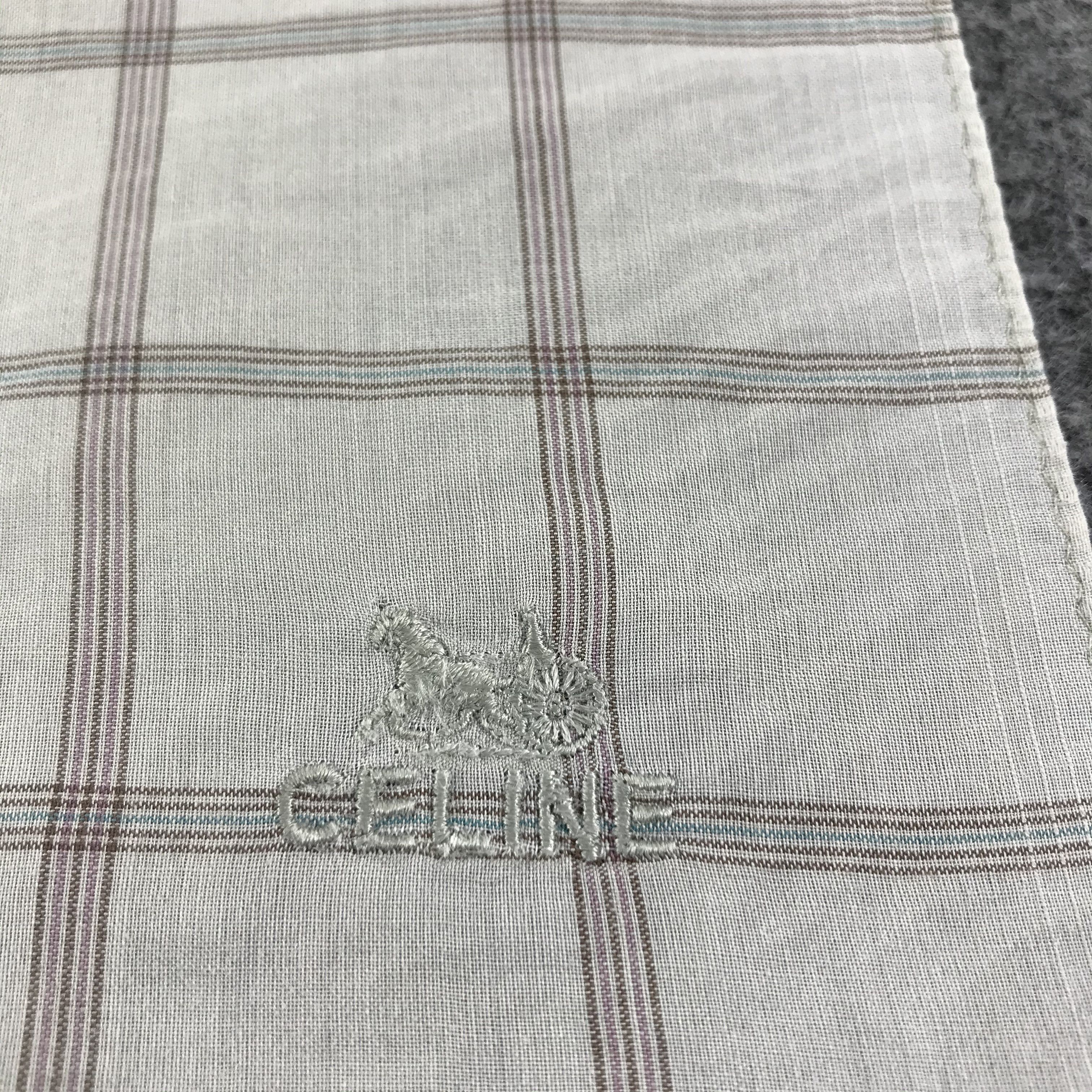 Celine Celine Handkerchief Neckerchief Bandana H475 Size ONE SIZE - 4 Thumbnail
