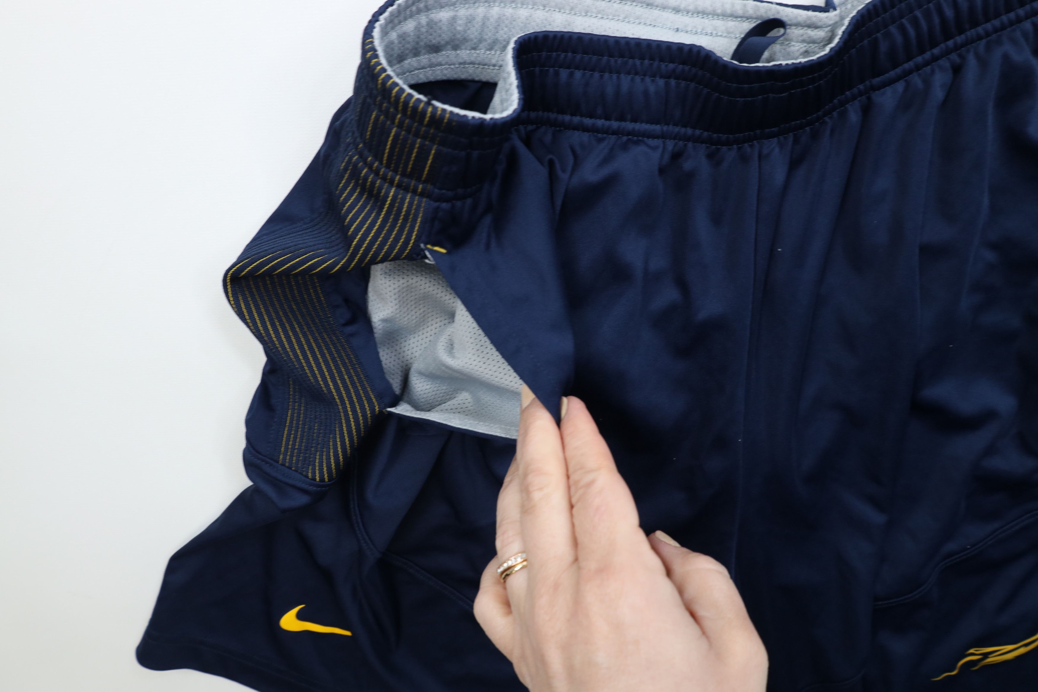 Nike Nike University of Toledo Football Above Knee Shorts Blue Size US 34 / EU 50 - 7 Thumbnail