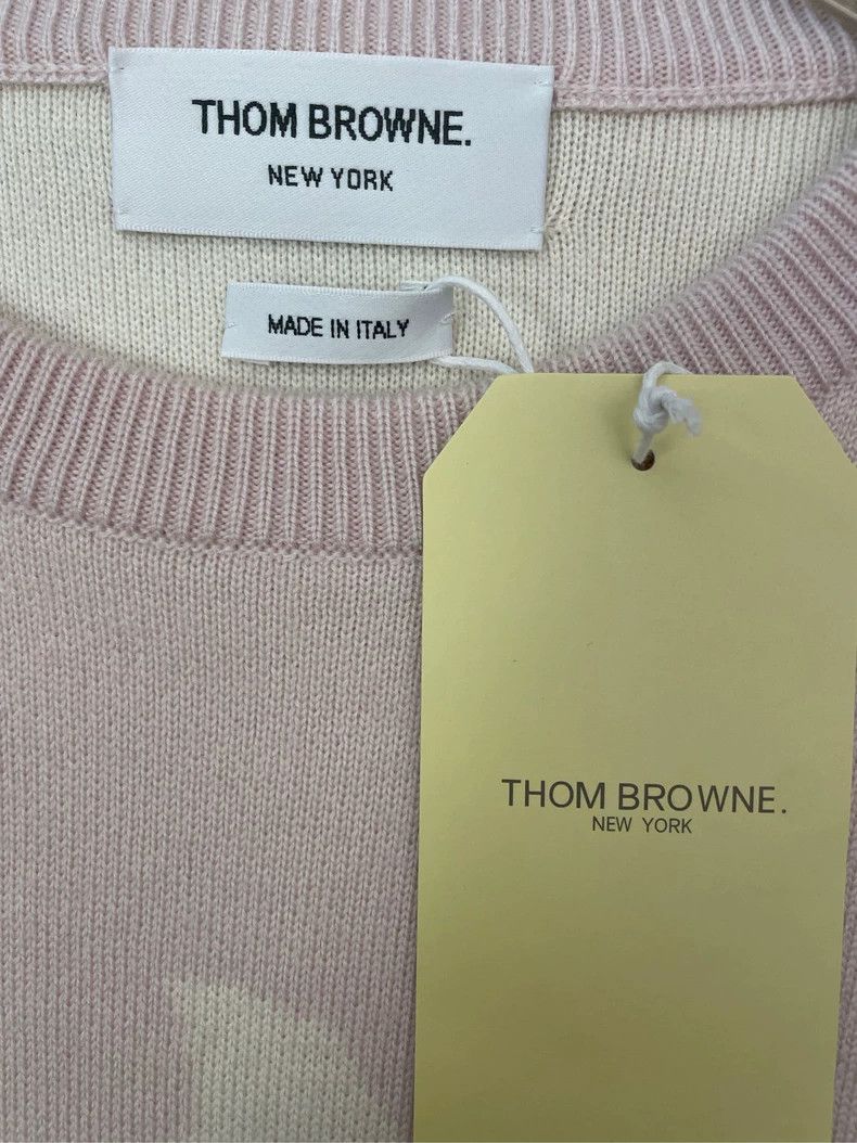 Thom Browne Thom browne Cherry blossom pink dolphin four-striped round- Size XS / US 0-2 / IT 36-38 - 5 Thumbnail