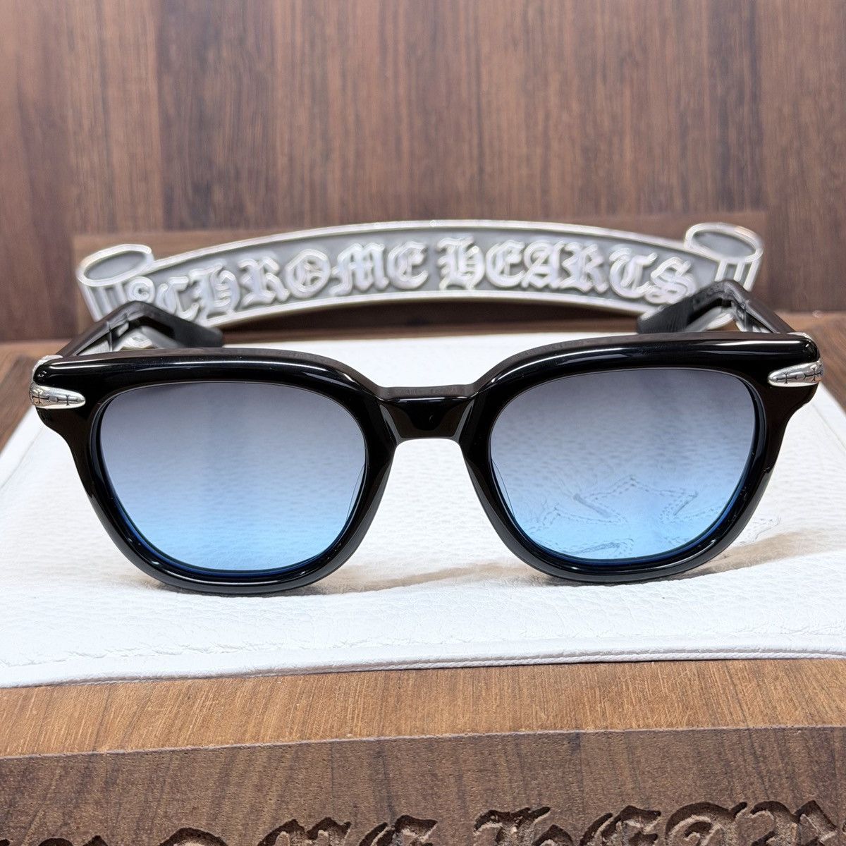 Chrome Hearts Chrome Hearts Drippin 1/1 Sunglasses Size ONE SIZE - 4 Thumbnail