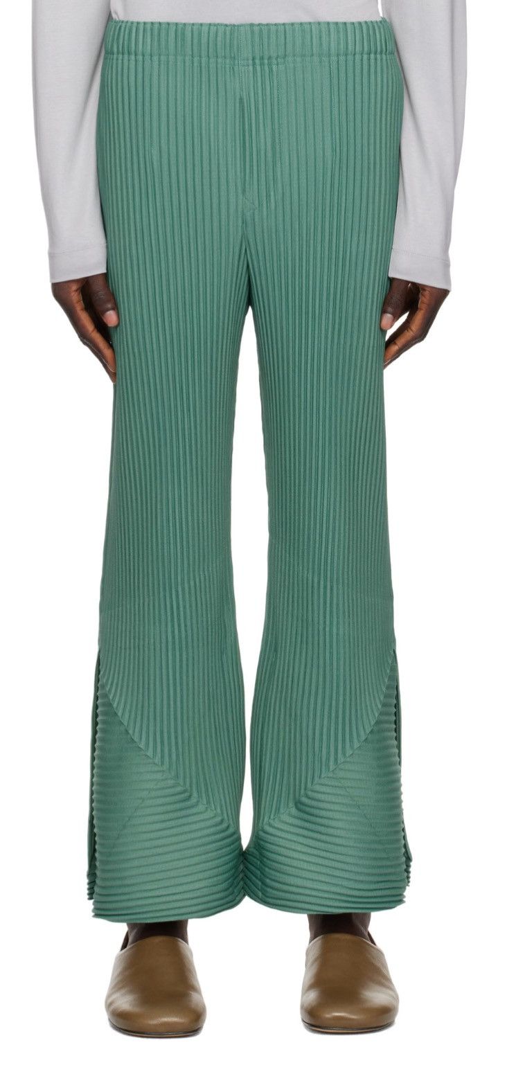 Homme Plisse Issey Miyake Pleats Bottoms 2 Trousers Size US 30 / EU 46 - 1 Thumbnail