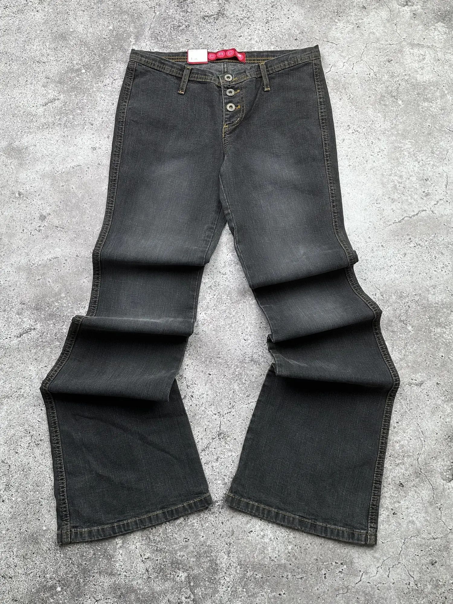Vintage Vintage Faded Flare Jeans C53(V390) Size 26" / US 2 / IT 38 - 1 Thumbnail