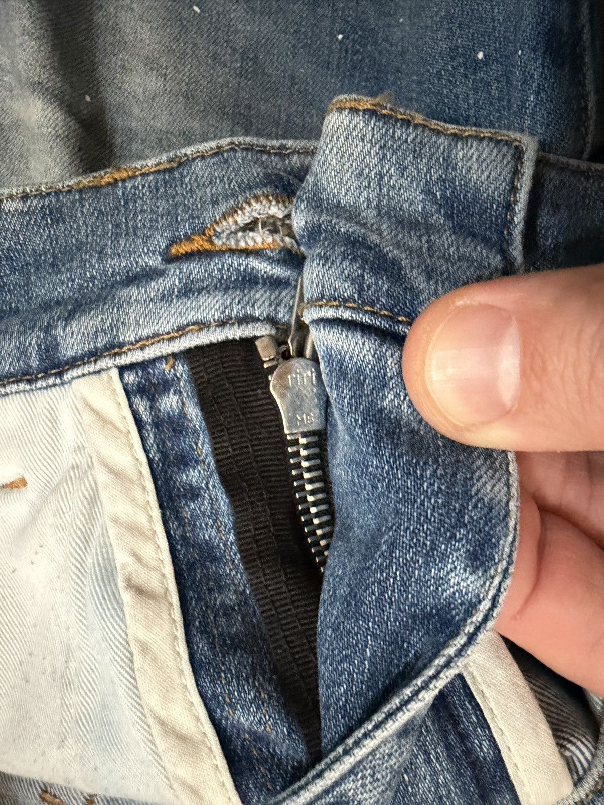 Amiri Amiri Distressed Palm Tree Denim size 34 Size US 34 / EU 50 - 4 Thumbnail