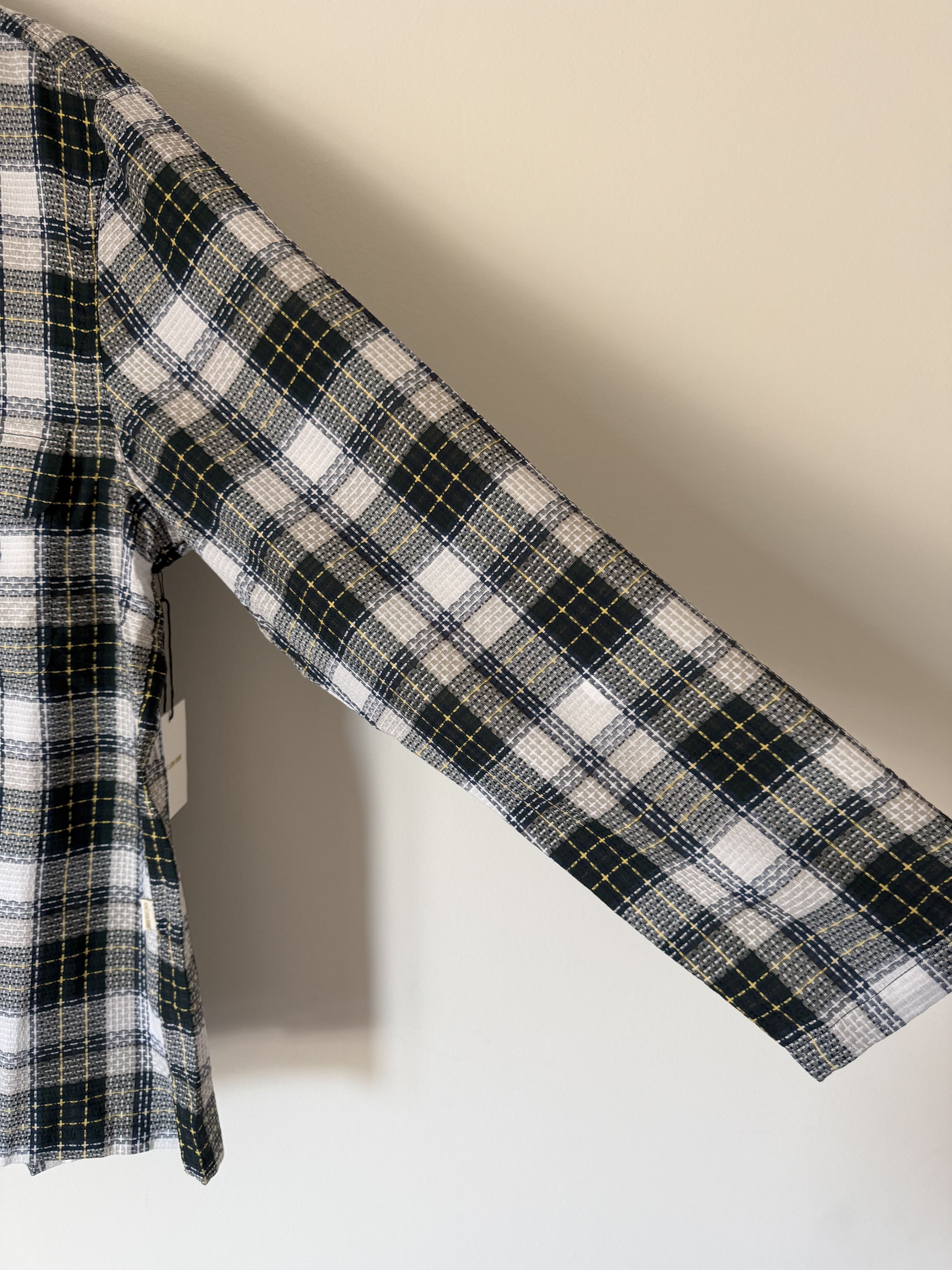 Aime Leon Dore Aime Leon Dore Leightweight Patterned Leisure Shirt Green Size US L / EU 52-54 / 3 - 4 Thumbnail