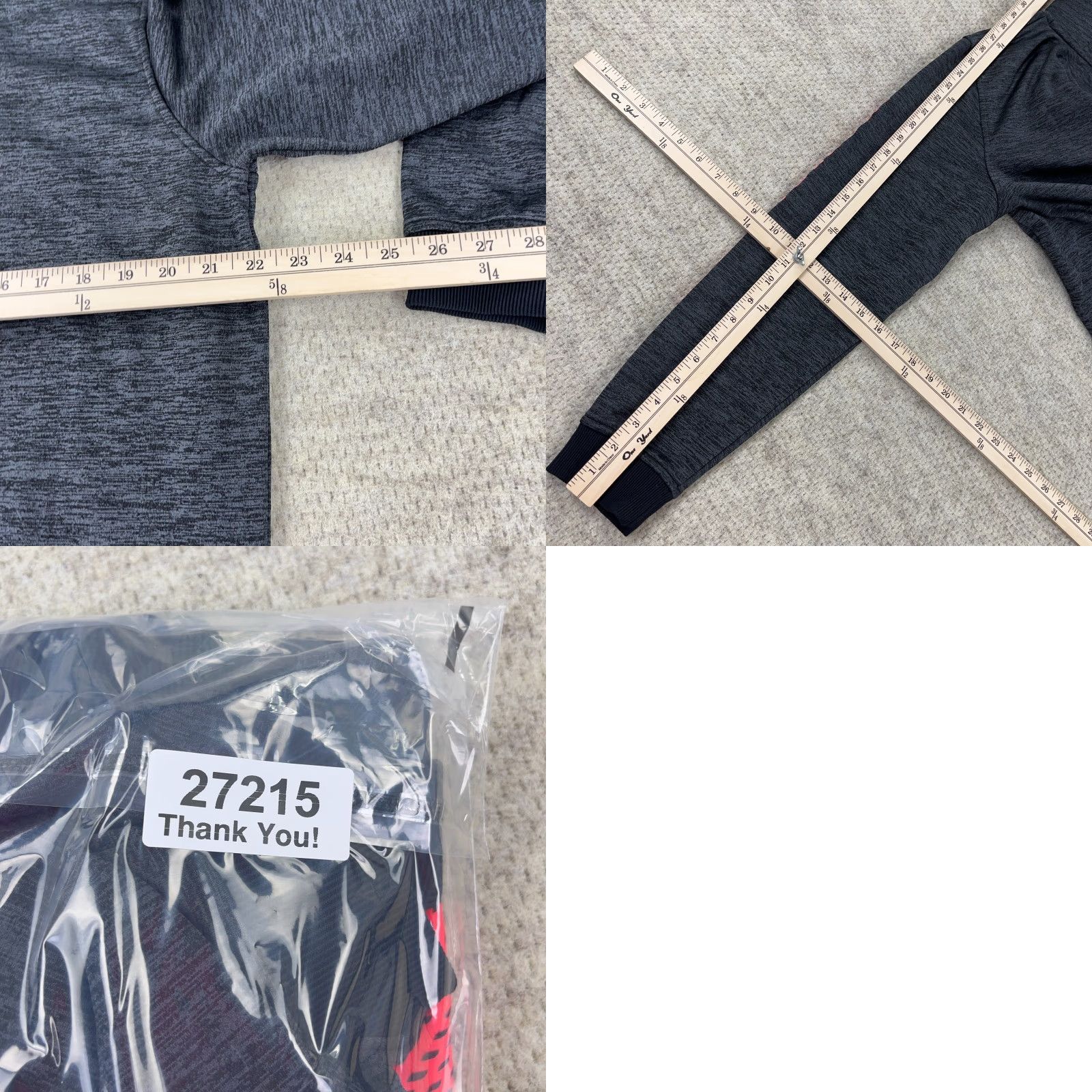 Under Armour Under Armour Hoodie Men Large Gray Pink Sweatshirt Performance Cold Gear Loose Size US L / EU 52-54 / 3 - 8 Thumbnail