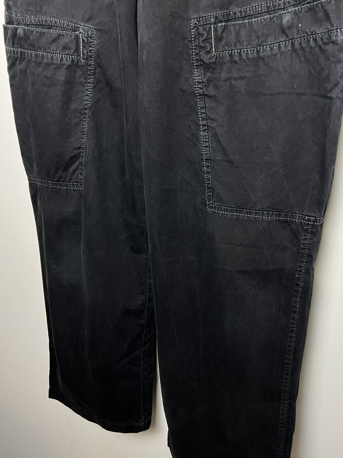 Giorgio Armani armani y2k multipocket washed cargo pants Size US 33 - 4 Thumbnail