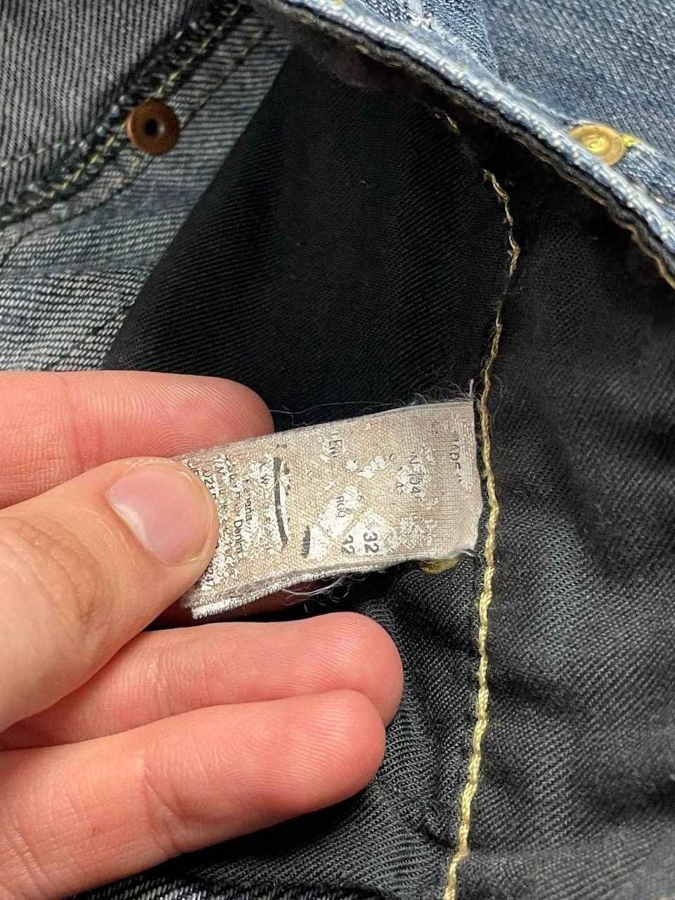 G-Star × Japanese Brand × Vintage Vintage G Star 96 Elwood Y2K Jeans Size US 32 / EU 48 - 9 Thumbnail