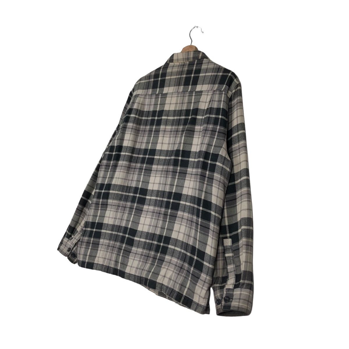 Japanese Brand 🔥VINTAGE FLANNEL SHIRT JACKET L.L.BEAN CHECK TARTAN DESIGN Size US L / EU 52-54 / 3 - 12 Thumbnail