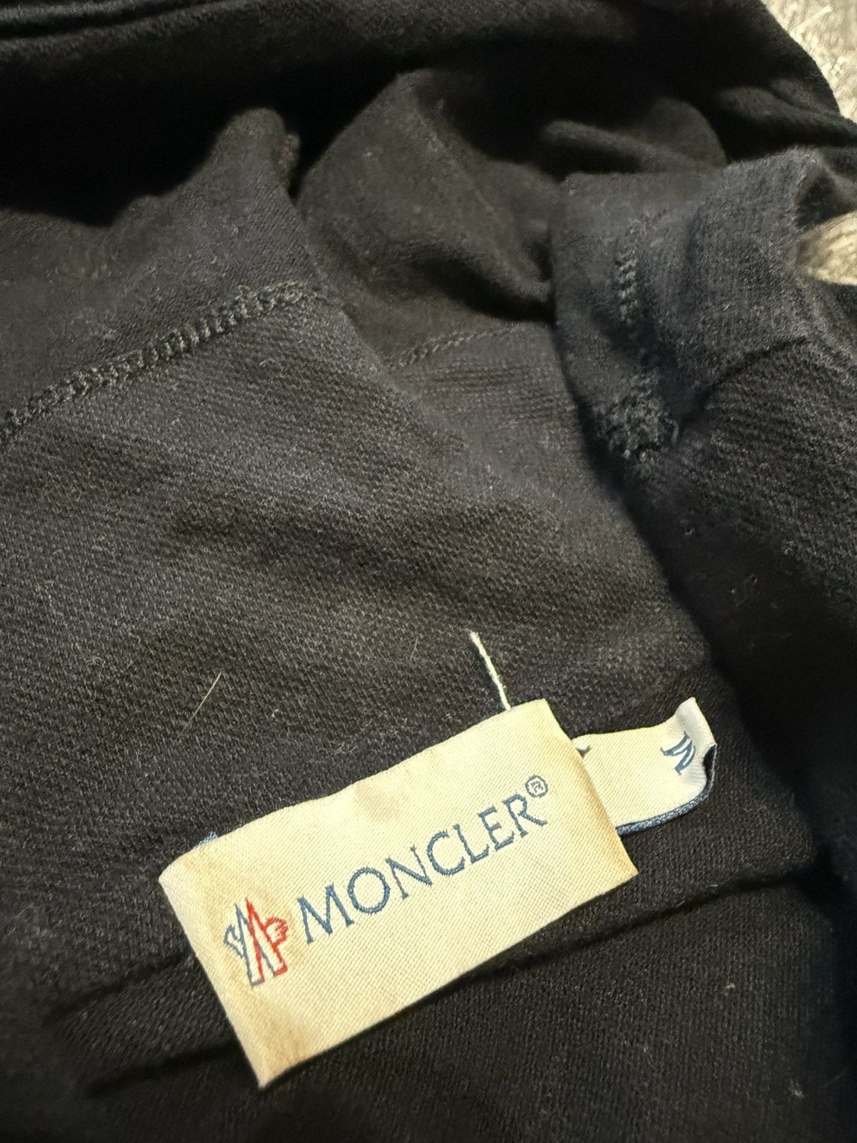 Moncler Moncler Big Logo Maglia Cardigan Zip Hoodie / Sweater Size M / US 6-8 / IT 42-44 - 4 Thumbnail
