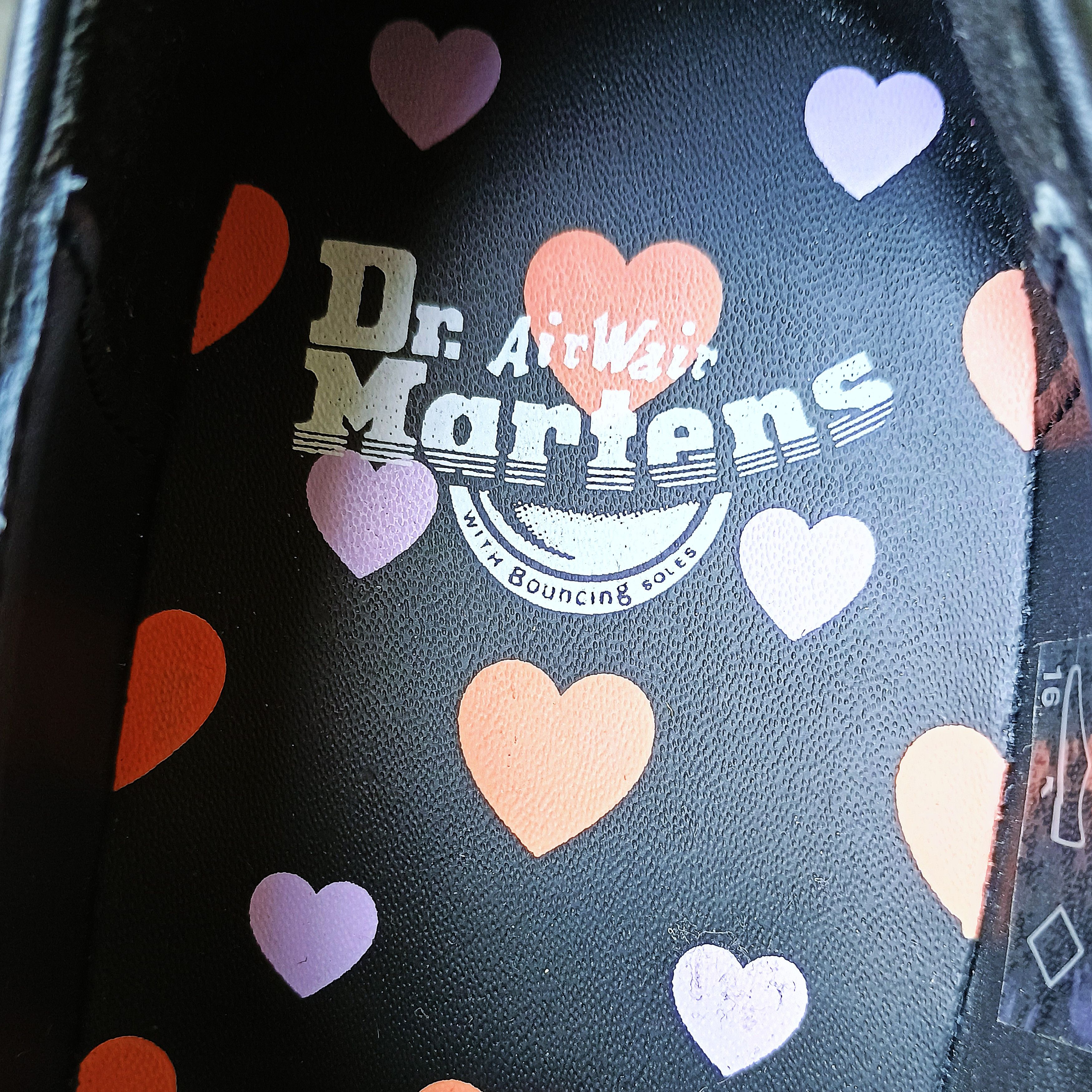 Dr. Martens Dr. Martens Women's 1461 Quad Heart Leather Platform Derby Size US 9 / IT 39 - 8 Thumbnail