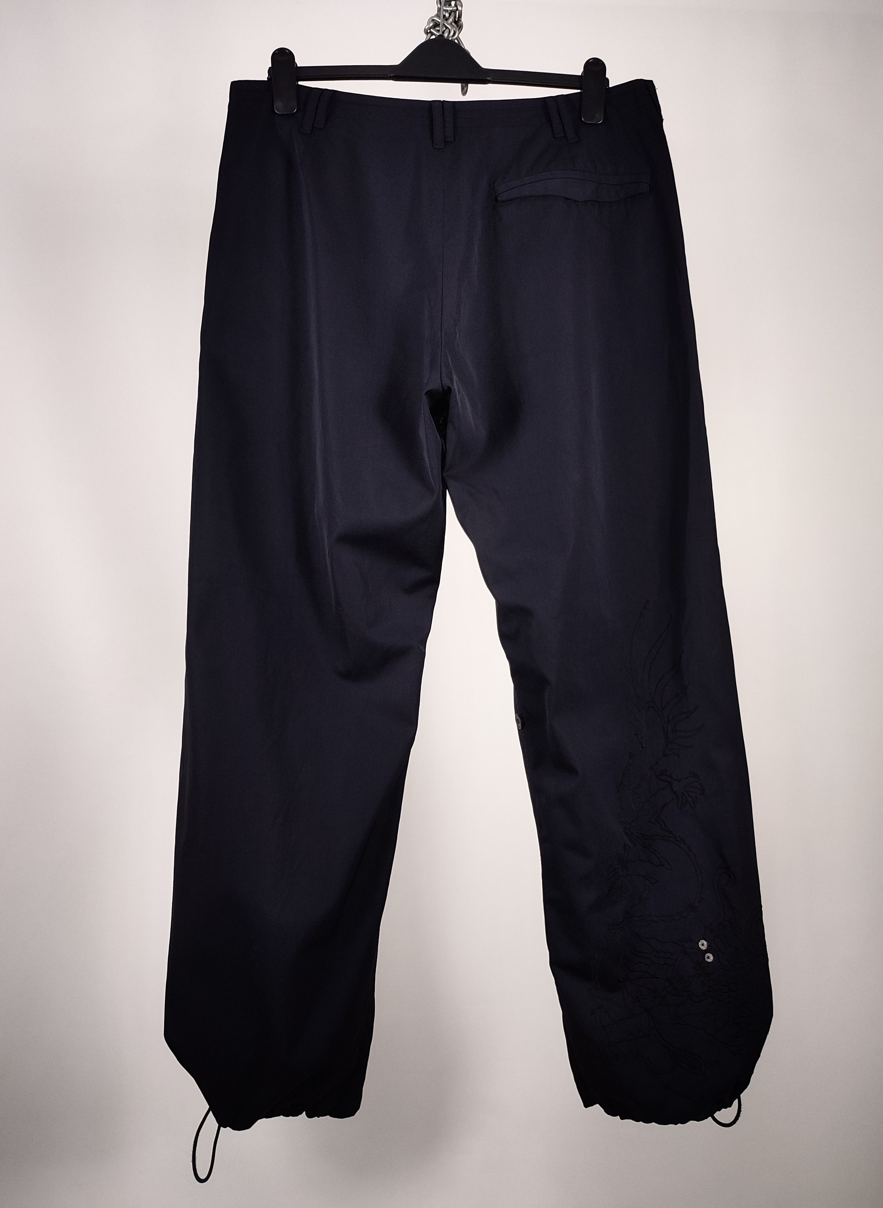 Maharishi Maharishi Embroidered Dragon Baggy Cargo Wool Snopants Size US 34 / EU 50 - 11 Thumbnail