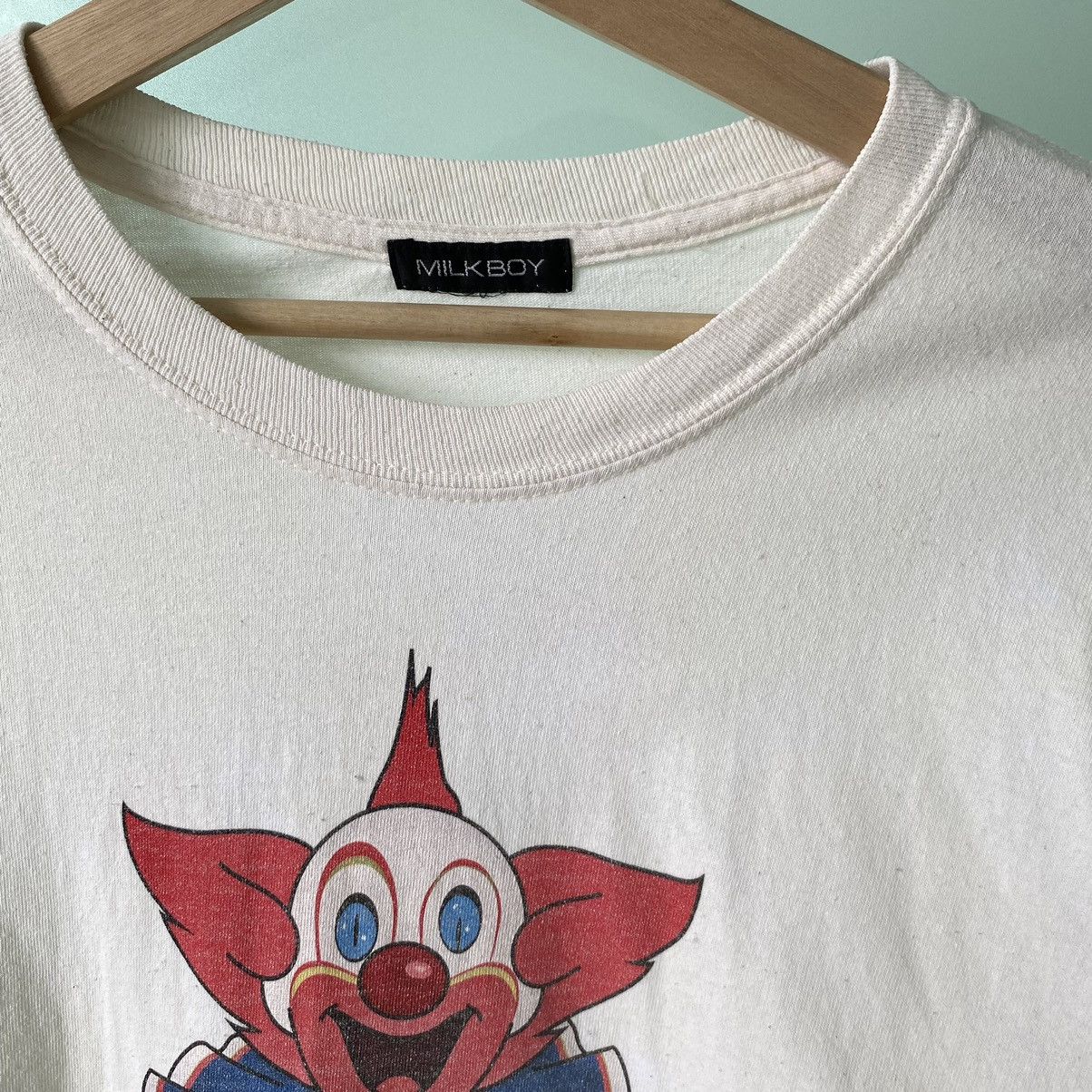 Japanese Brand Milk Boy The Cult Japanese Brand L/S Tshirt Size US L / EU 52-54 / 3 - 4 Thumbnail