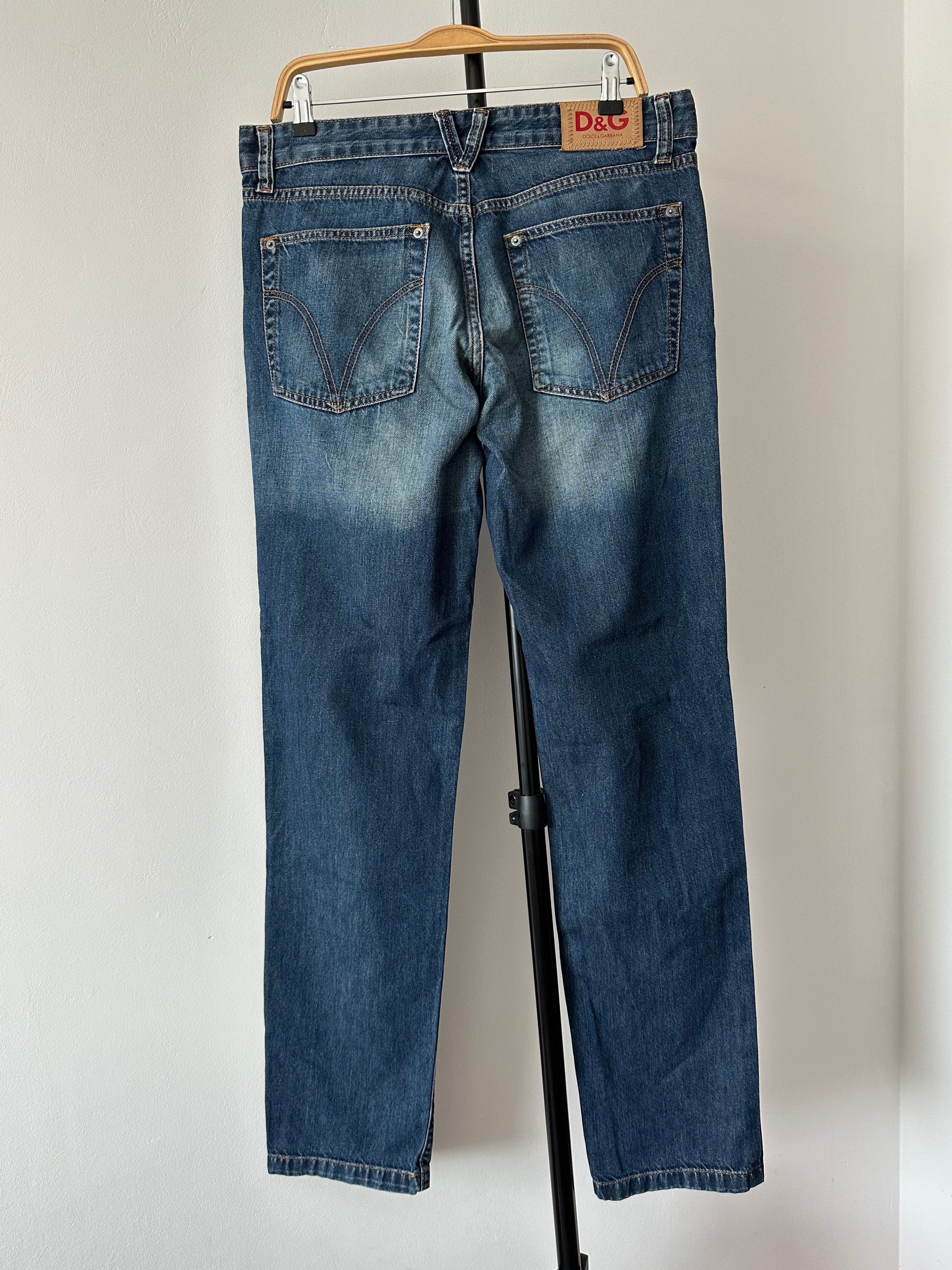 Dolce & Gabbana Dolce Gabbana vintage blue denim jeans pants Size US 33 - 8 Thumbnail