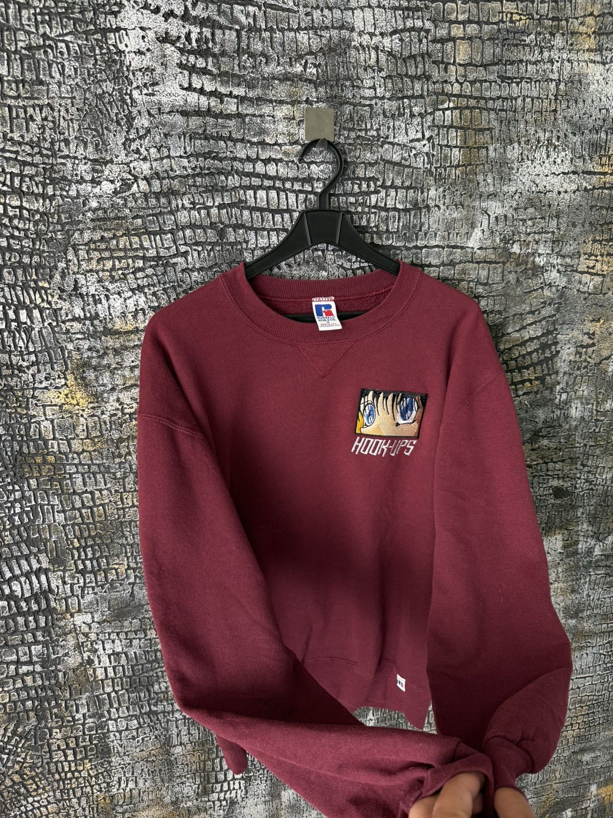 Hook-Ups Hook-Ups sweatshirt USA girl Vintage 90s Size US M / EU 48-50 / 2 - 8 Thumbnail