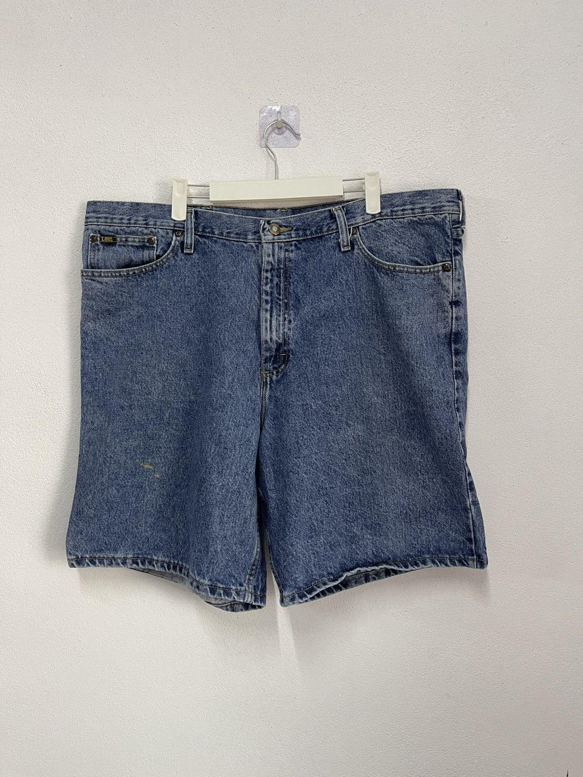 Lee × Vintage Lee Short pants Denim blue📸 Size US 42 / EU 58 - 1 Thumbnail