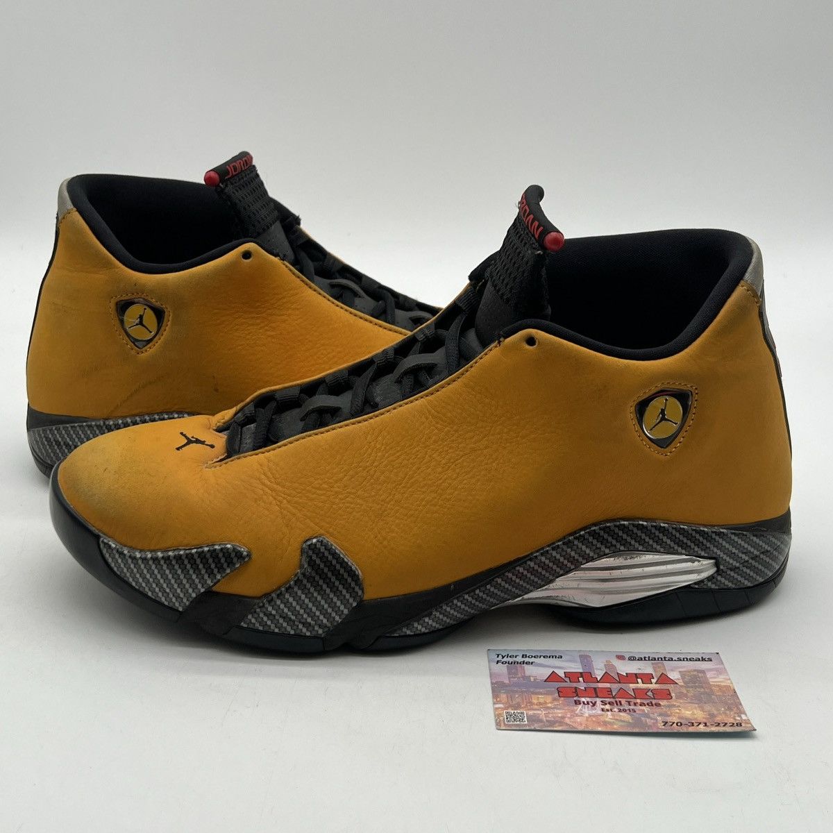 Jordan Brand Air Jordan 14 reverse Ferrari Size US 11.5 / EU 44-45 - 1 Thumbnail