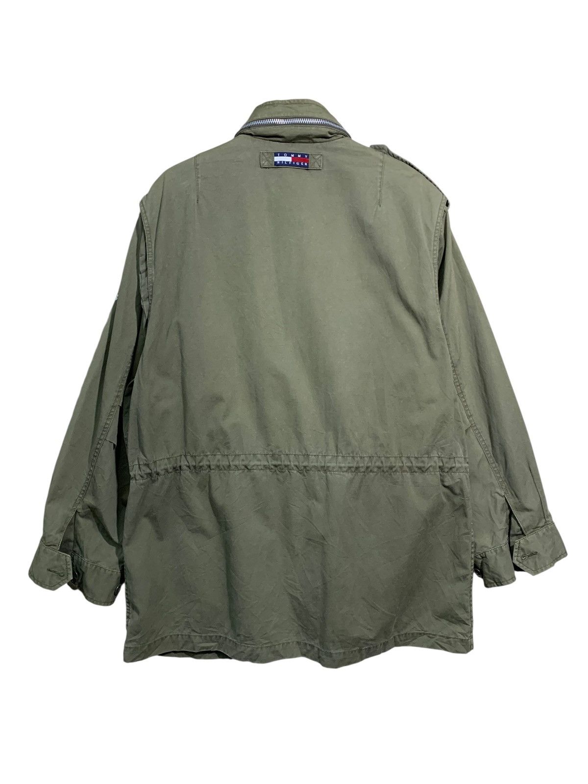 Tommy Hilfiger 🔥T.HILFIGER M-65 FIELD JACKETS MILITARY Size US L / EU 52-54 / 3 - 7 Thumbnail