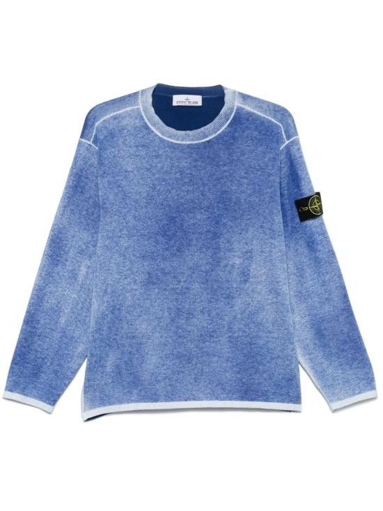 Stone Island STONE ISLAND Men Sweater 5100030S00Z2 V0028 Blue Size US XXL / EU 58 / 5 - 1 Thumbnail