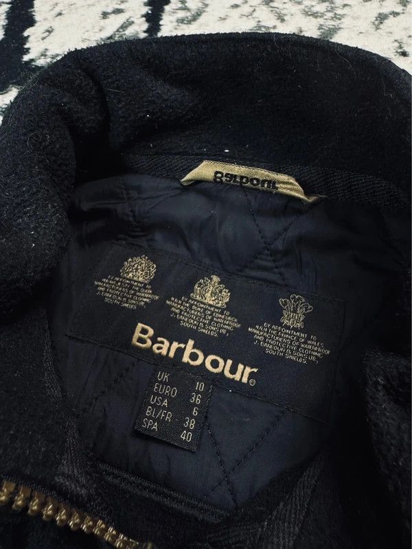 Barbour Barbour quilted down jacket black logo 38 M Size M / US 6-8 / IT 42-44 - 4 Thumbnail