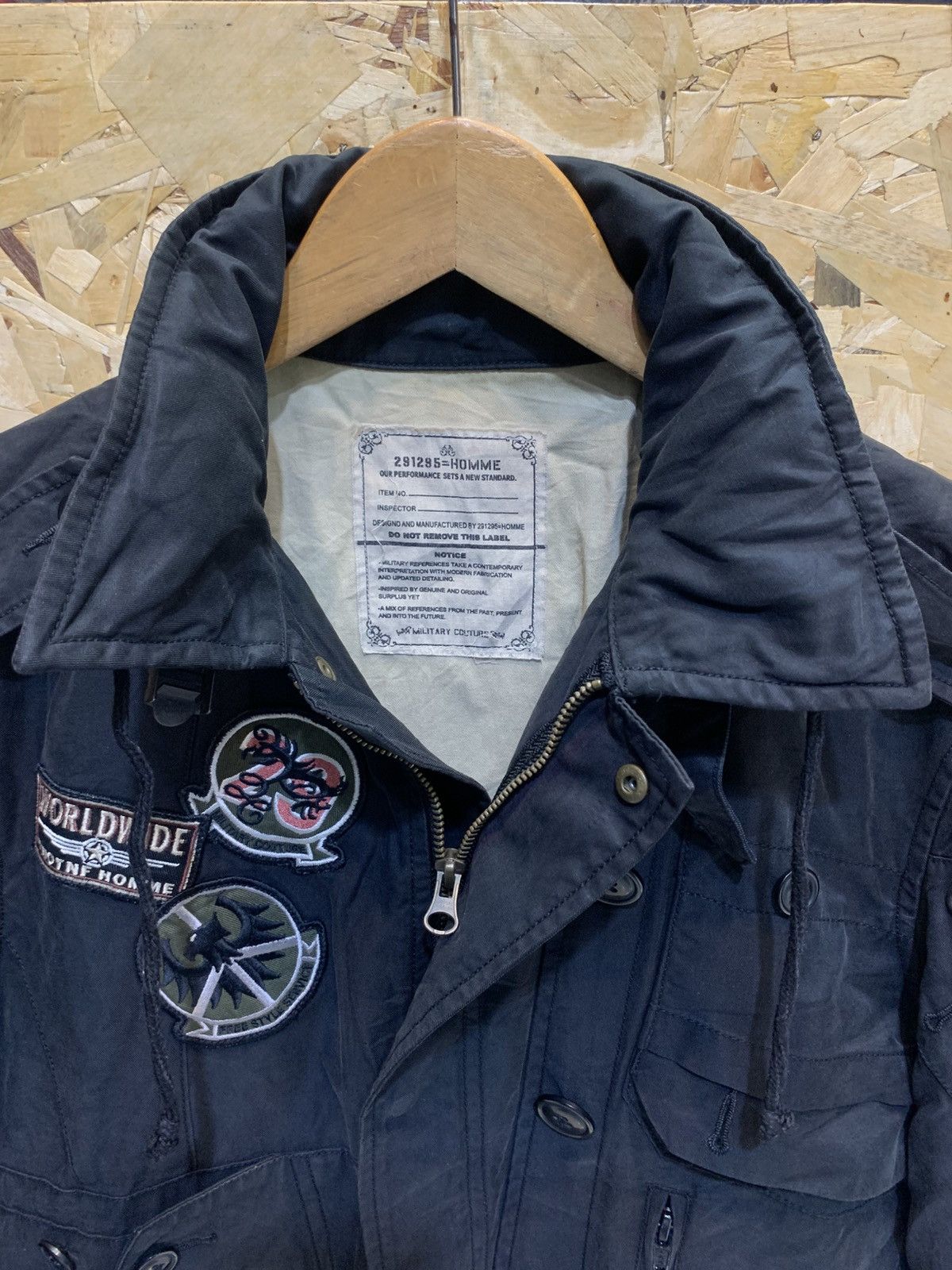 If Six Was Nine × Japanese Brand × Le Grande Bleu (L.G.B.) 291295 homme reconstructed military jacket Size US M / EU 48-50 / 2 - 5 Thumbnail