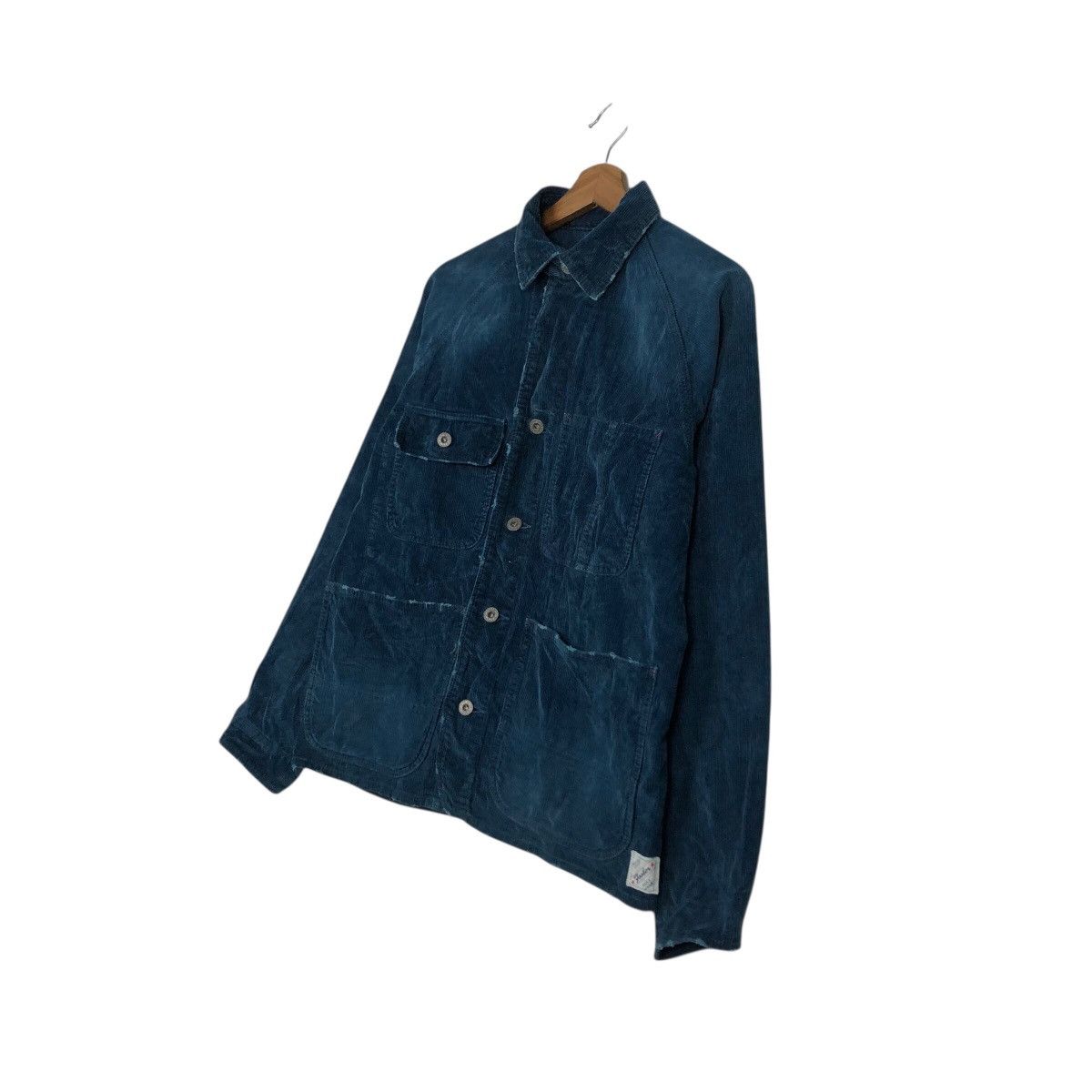 Japanese Brand 📌Rich Blue Indigo Chore Work Jacket Poober Issey Miyake Size US S / EU 44-46 / 1 - 3 Thumbnail